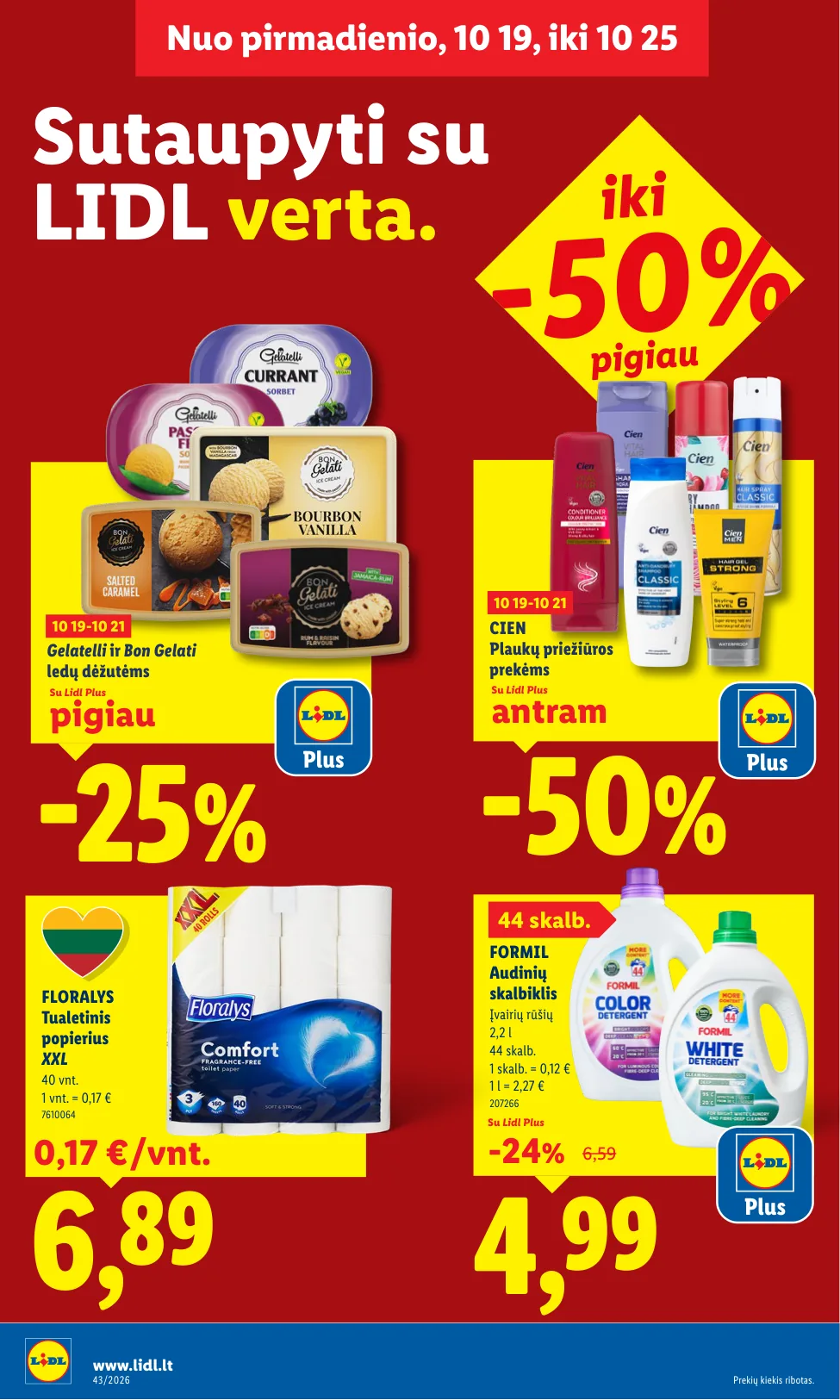 Lidl akcijos — 2