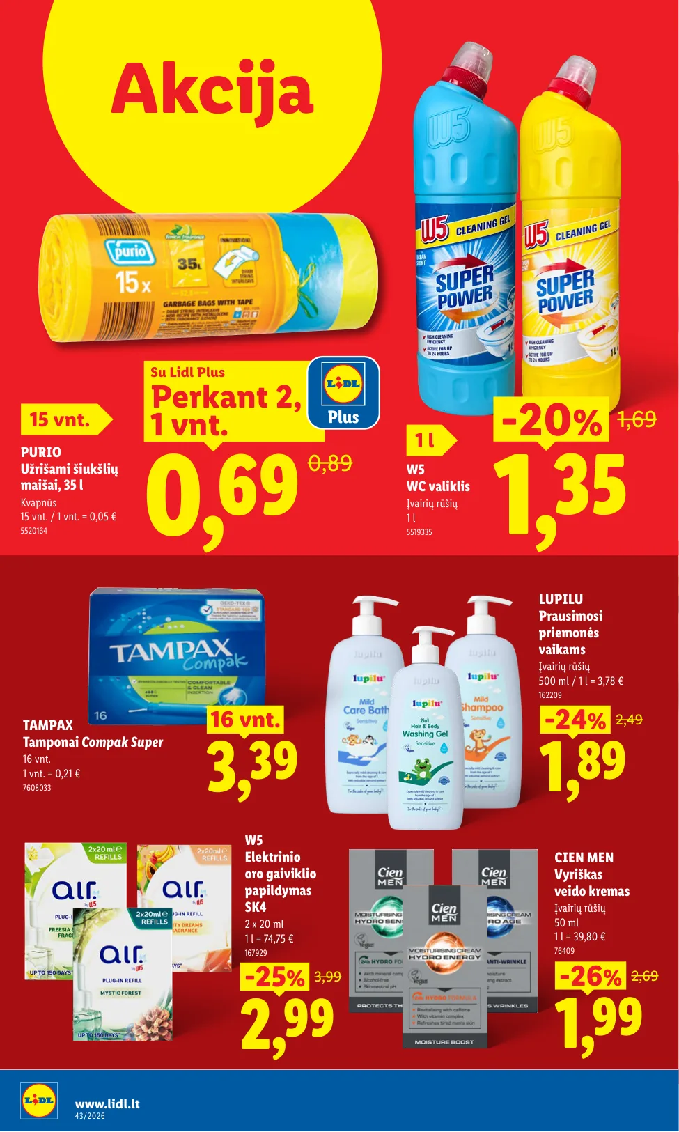 Lidl akcijos — 20