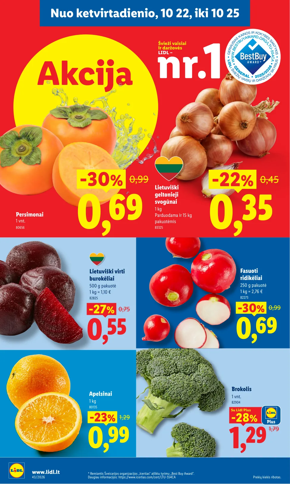 Lidl akcijos — 32