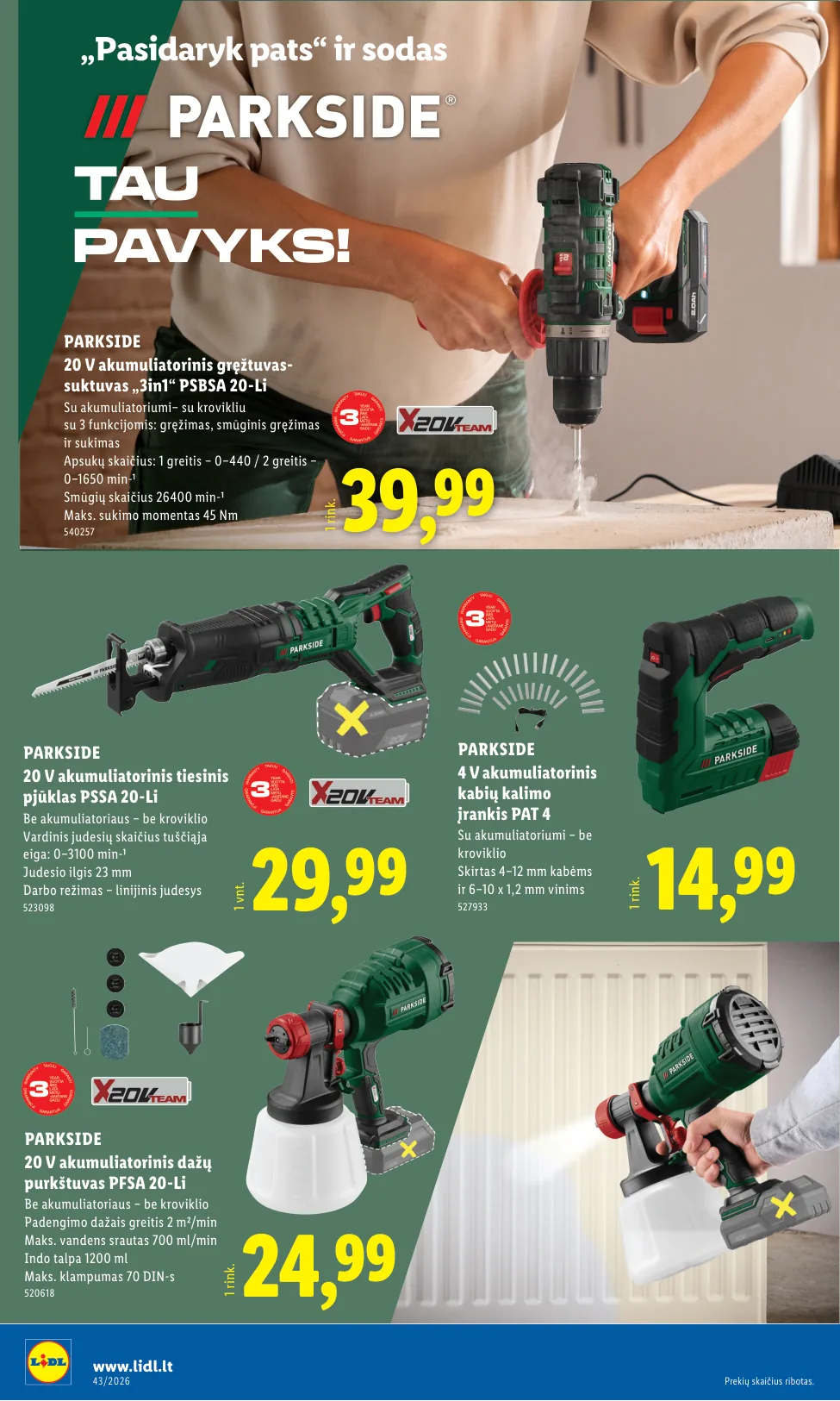 Lidl akcijos — 14