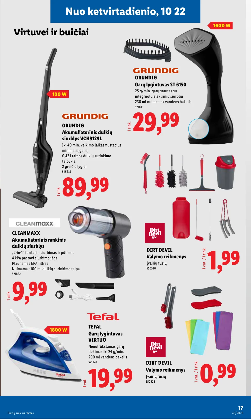 Lidl akcijos — 17
