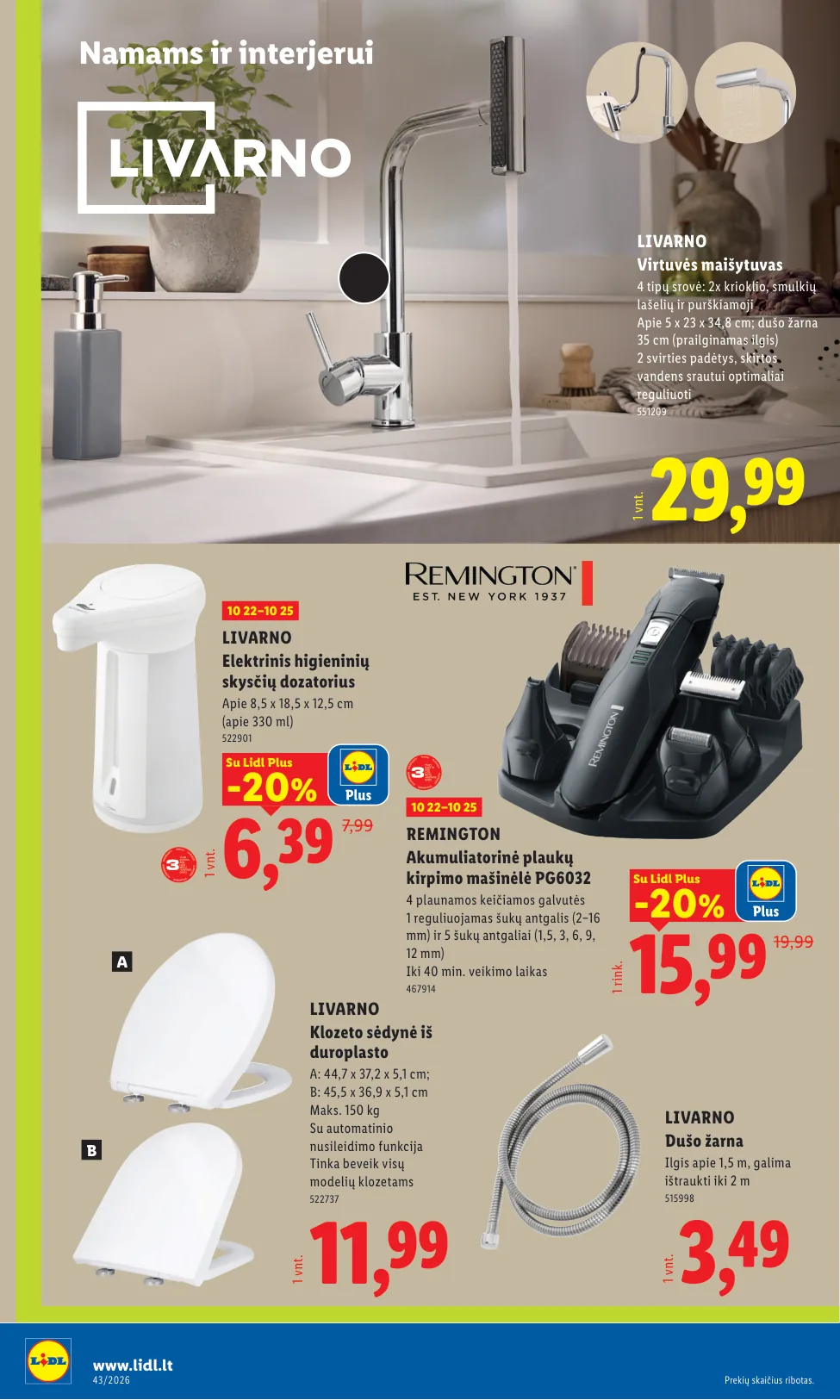 Lidl akcijos — 18