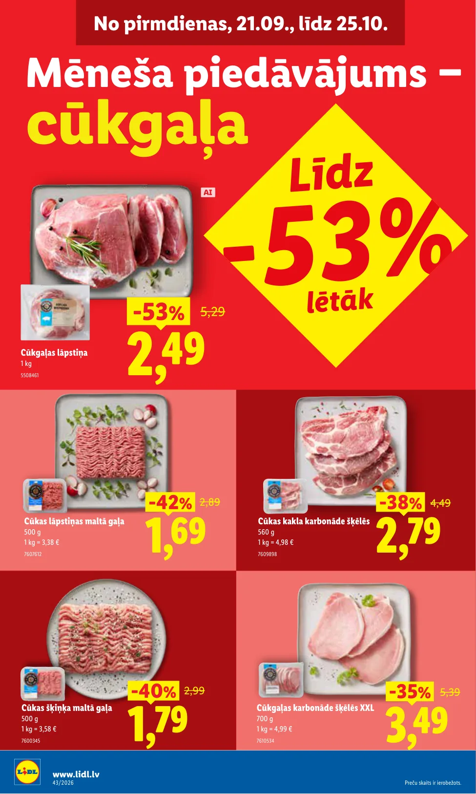 Lidl akcijas — 10