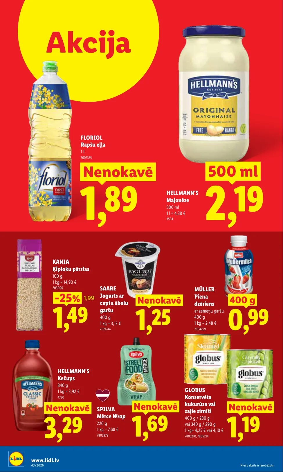 Lidl akcijas — 12