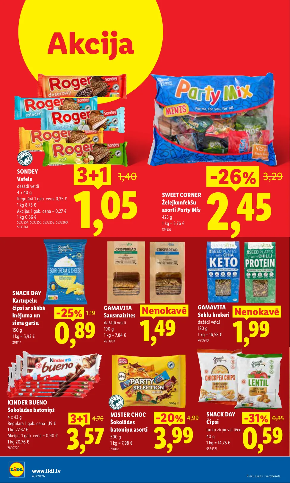 Lidl akcijas — 26