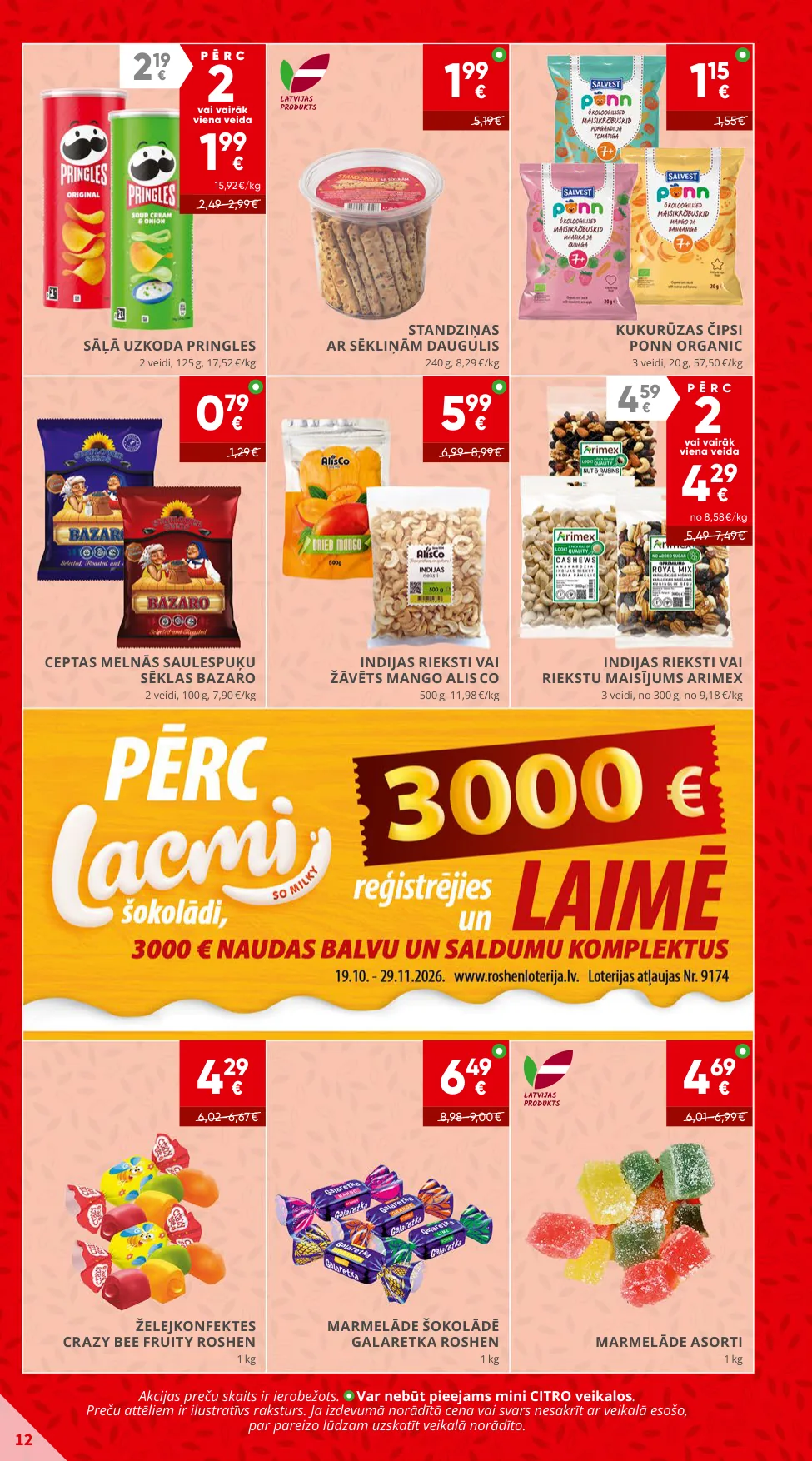 Citro akcijas — 12