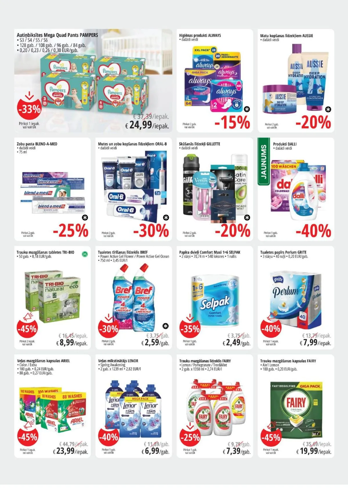 PROMO akcijas — 15