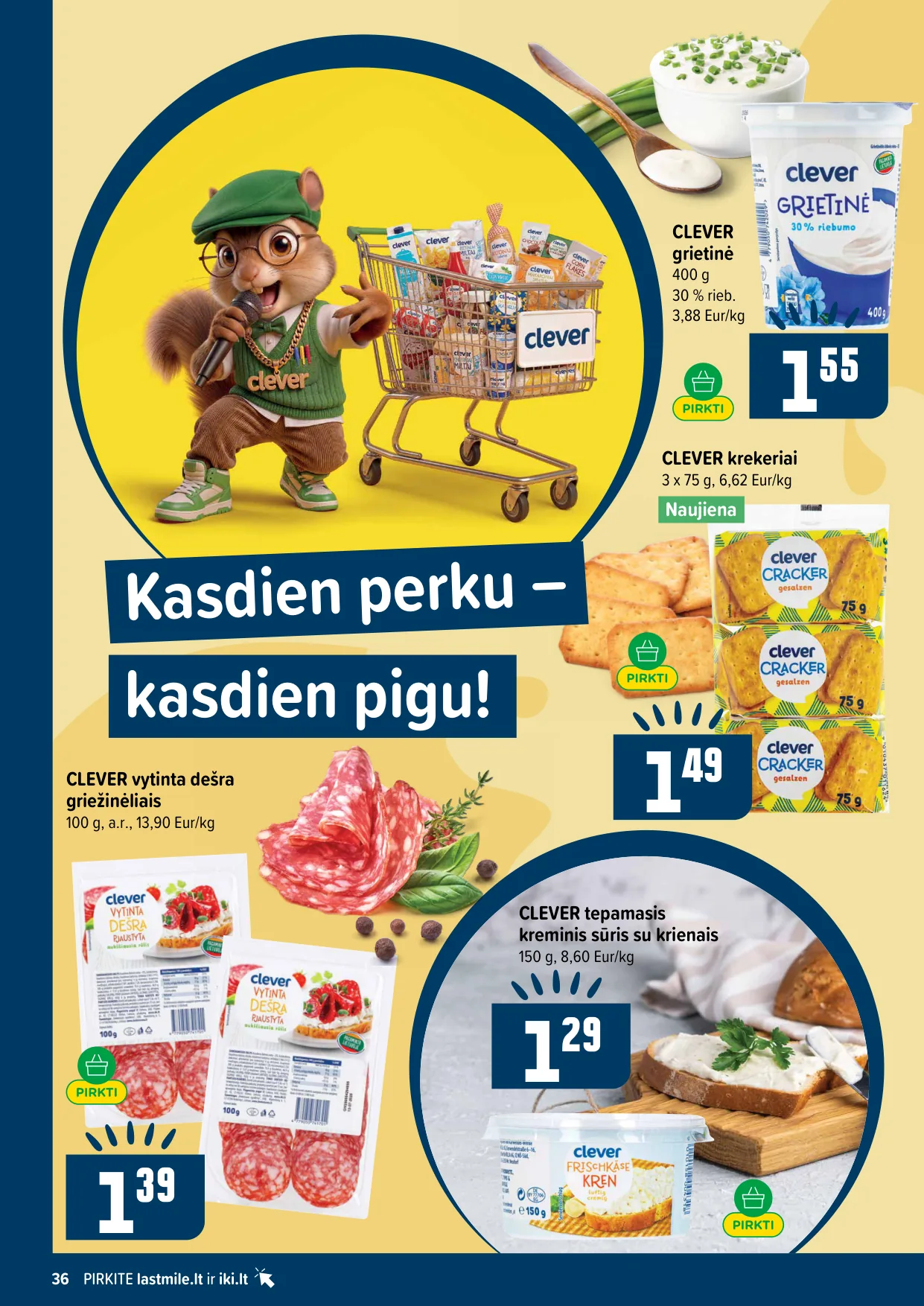 IKI akcijos — 36