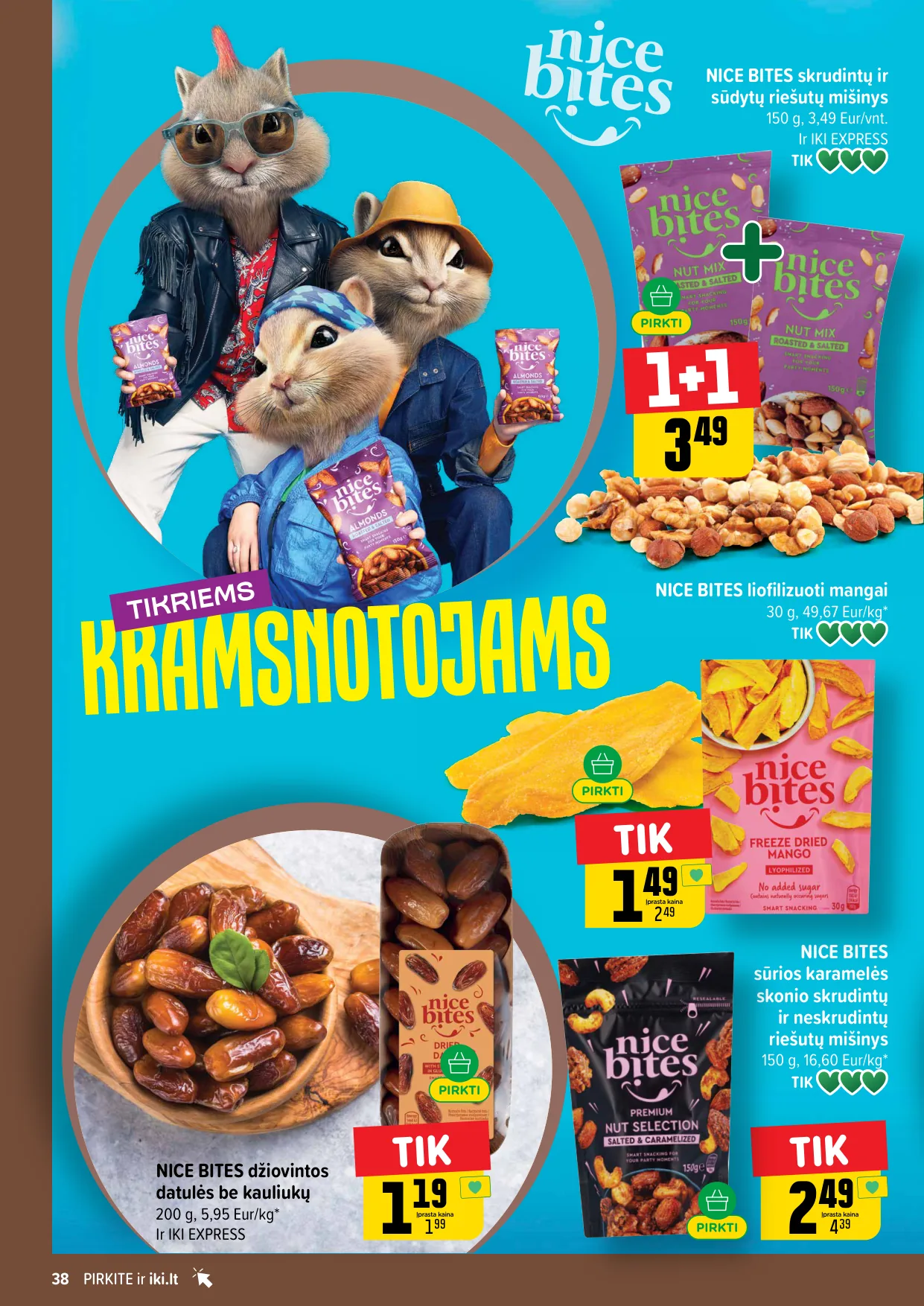 IKI akcijos — 38