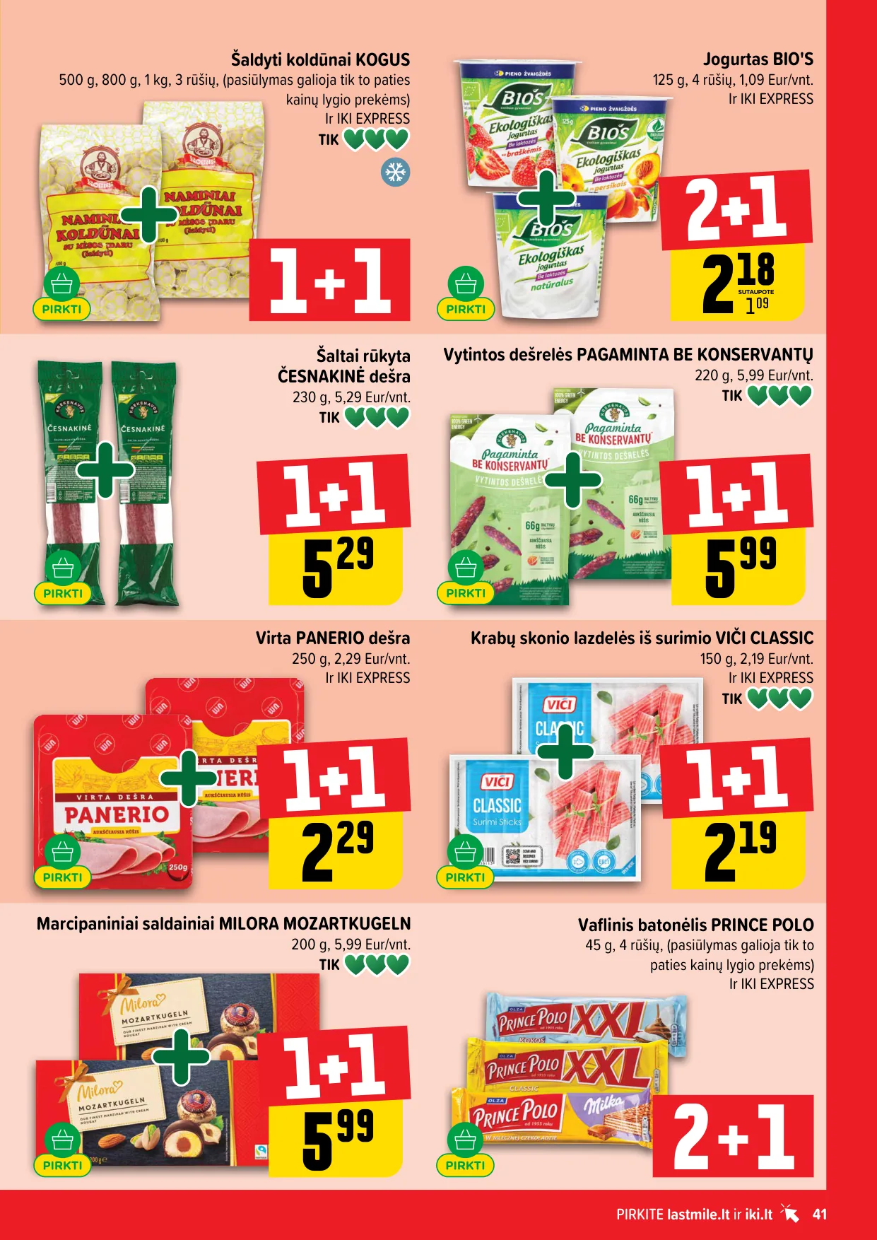 IKI akcijos — 41
