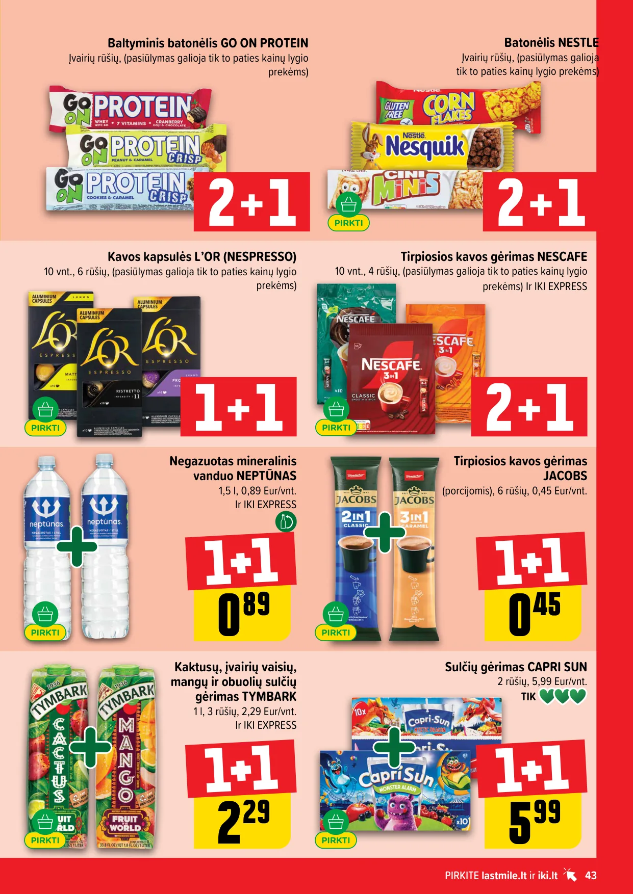 IKI akcijos — 43
