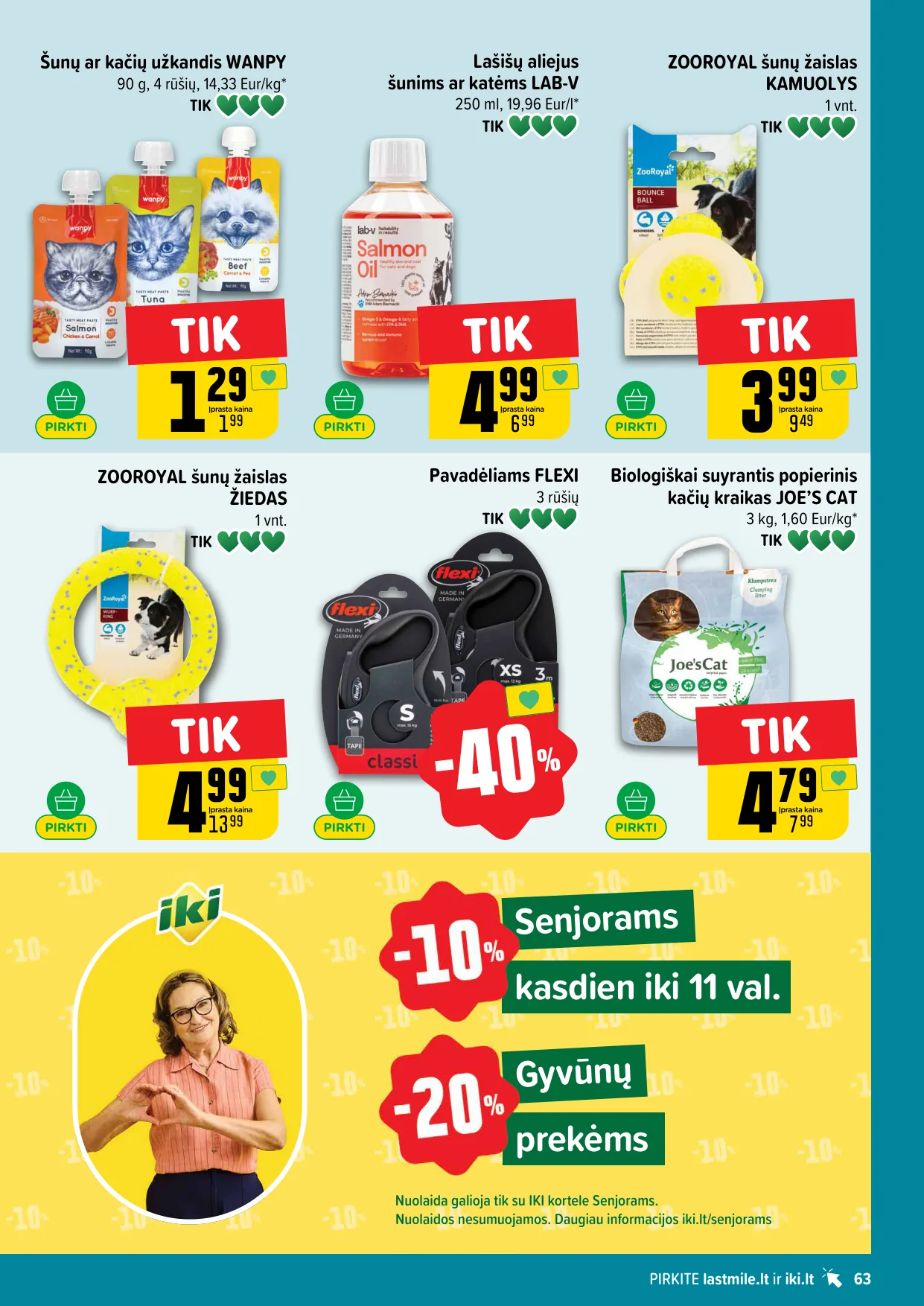 IKI akcijos — 63
