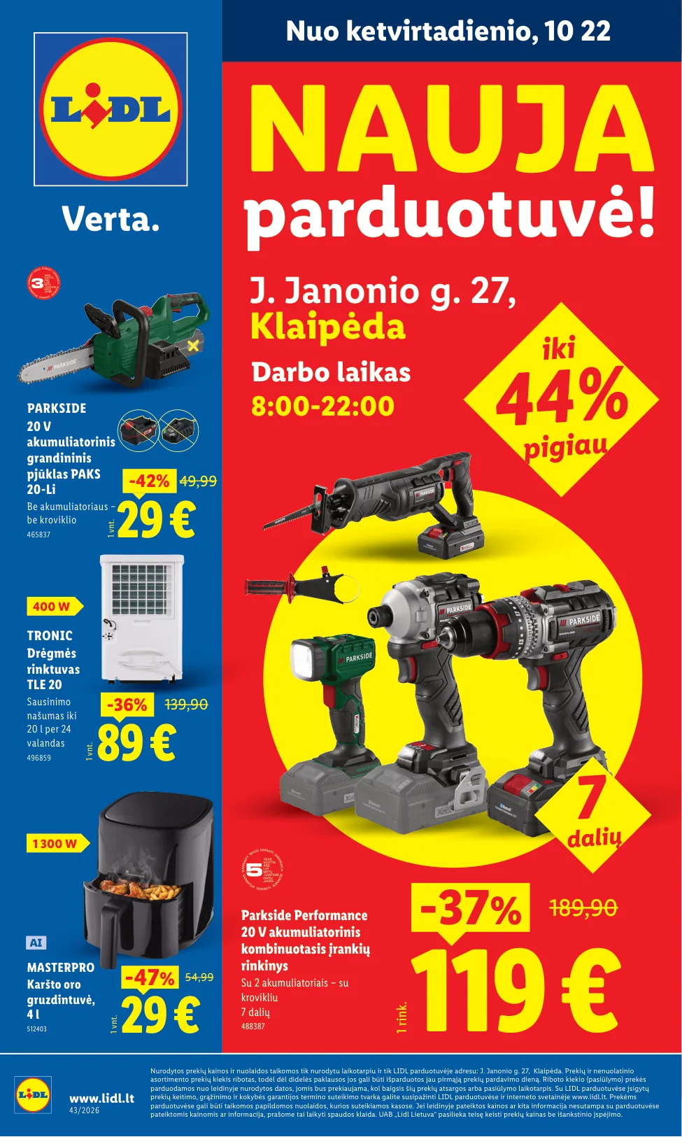 Lidl akcijos — 1