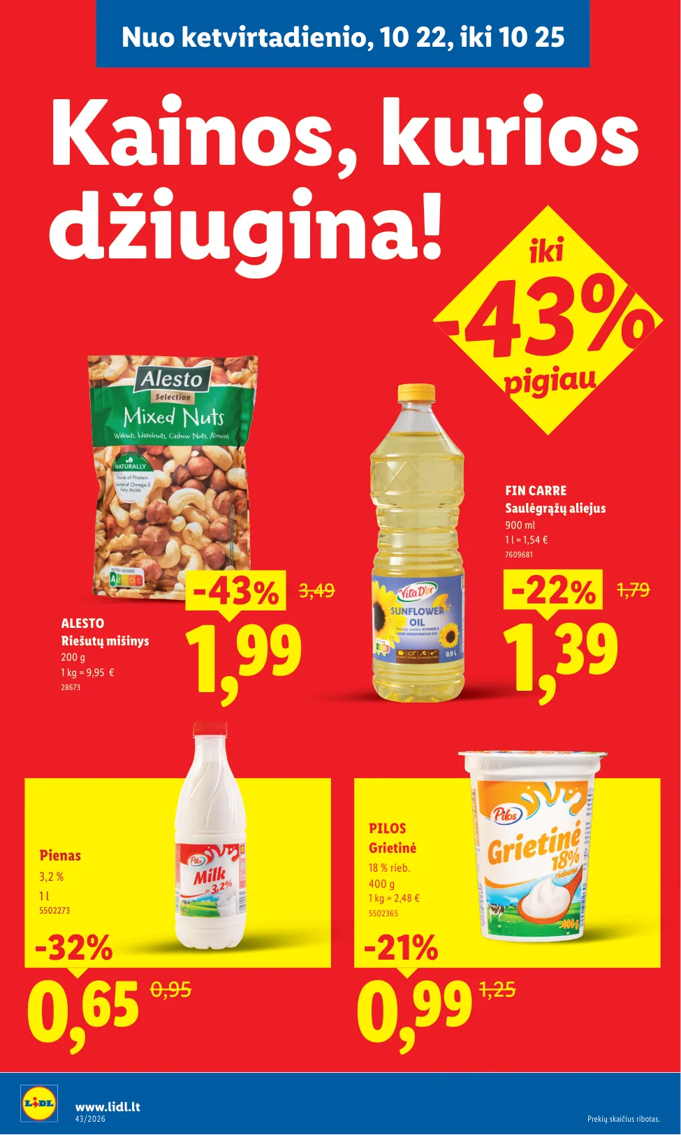 Lidl akcijos — 6