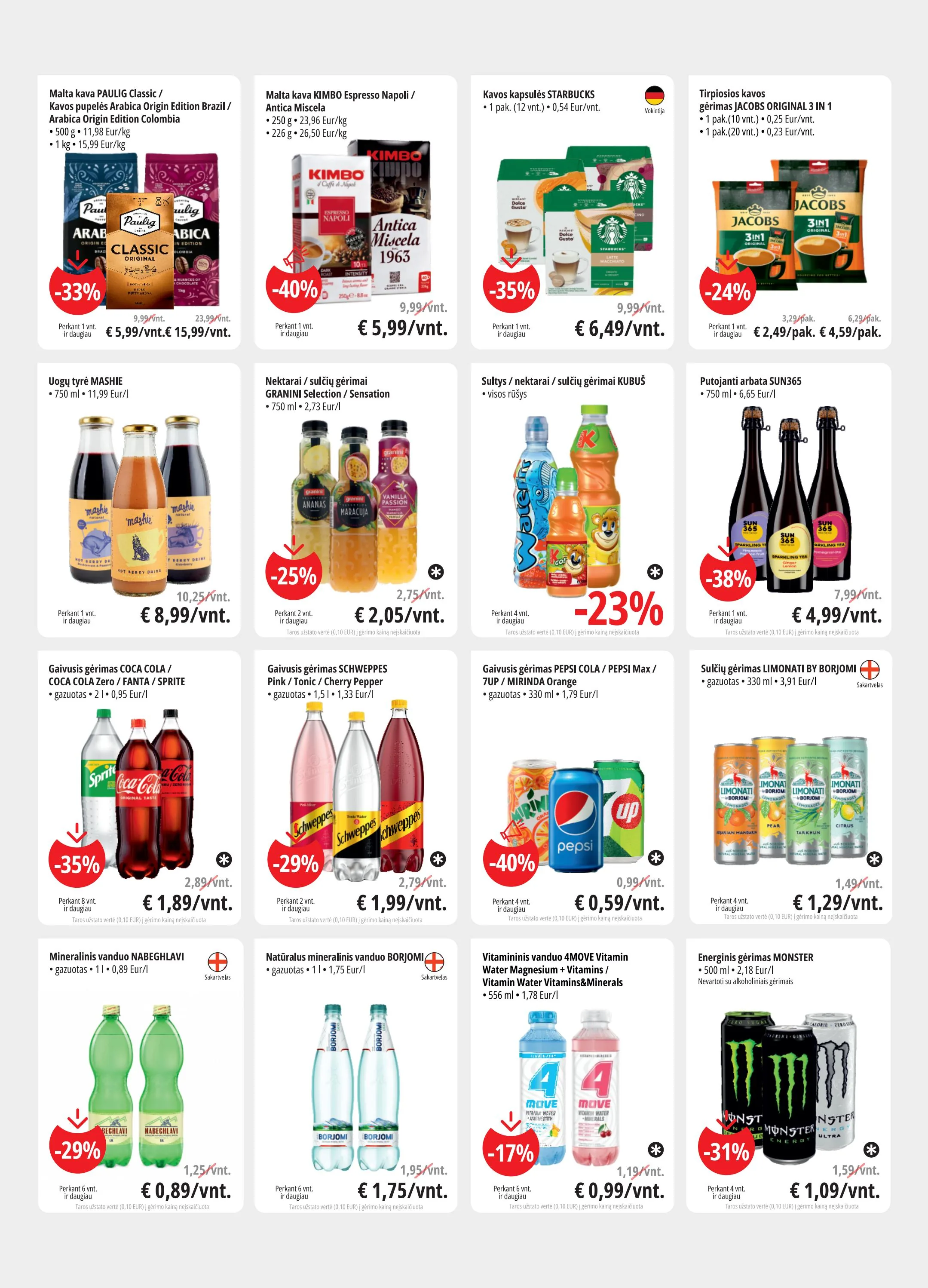 PROMO Cash&Carry akcijos — 10