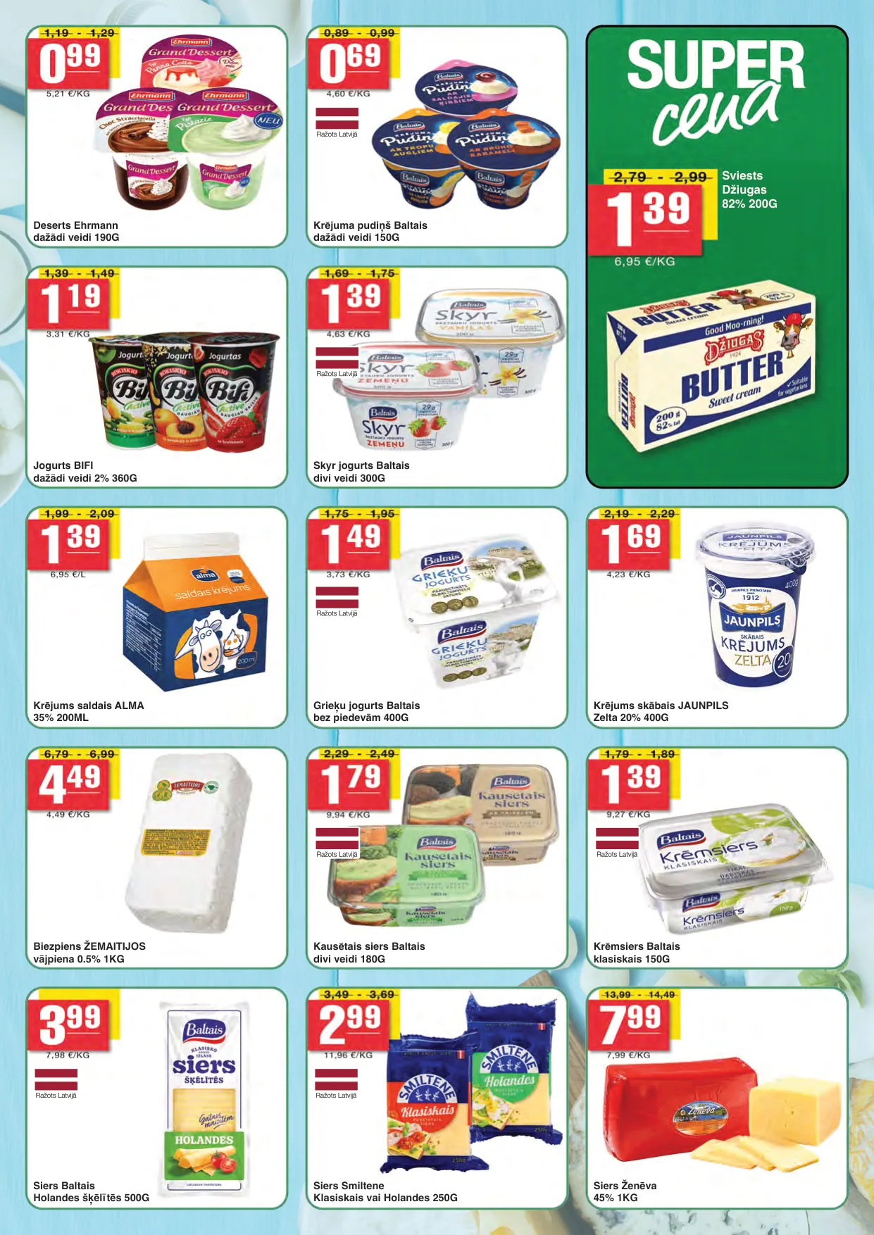 Spar akcijas — 3