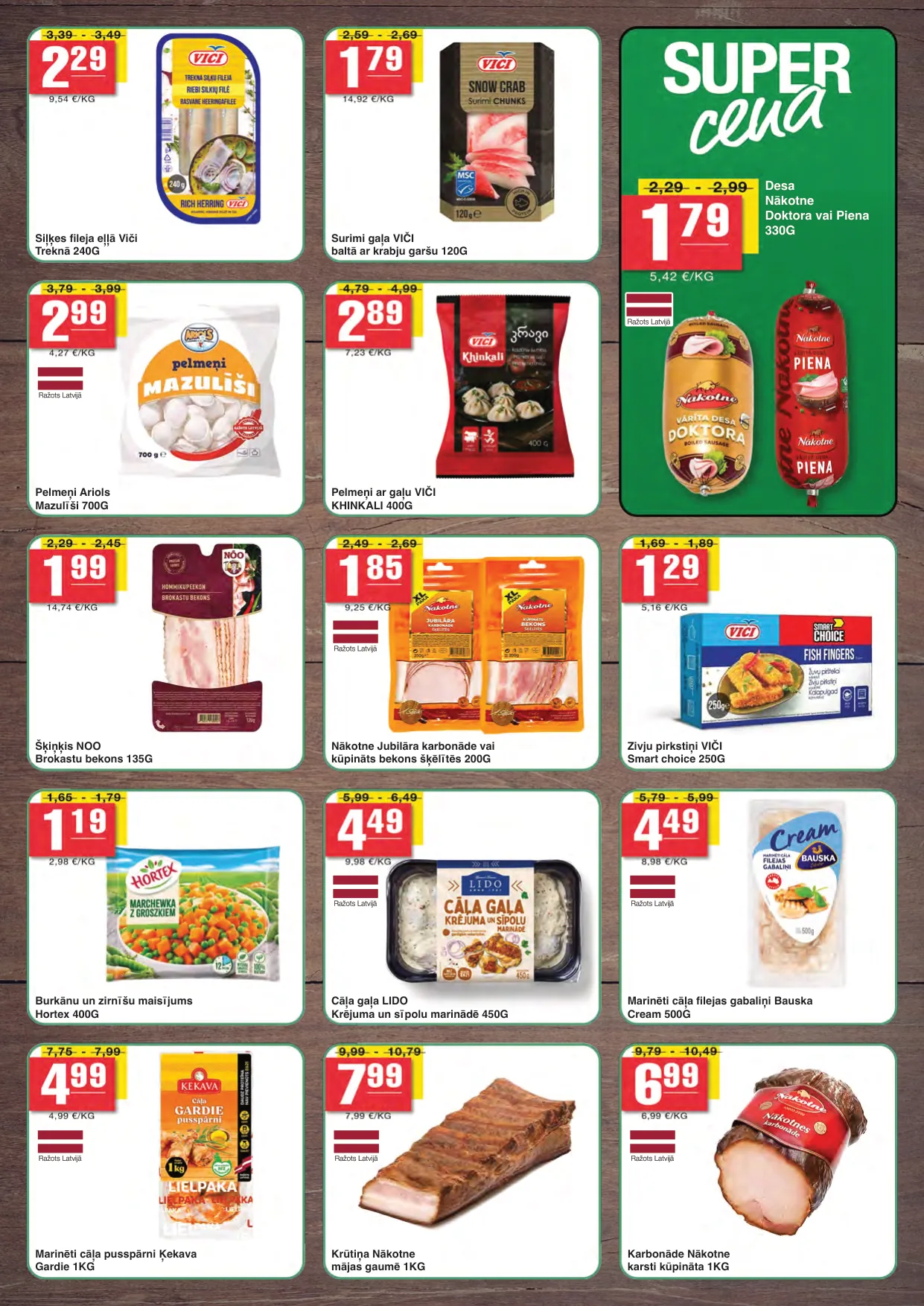 Spar akcijas — 4