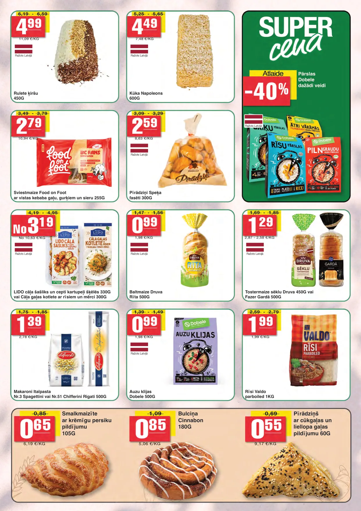 Spar akcijas — 5