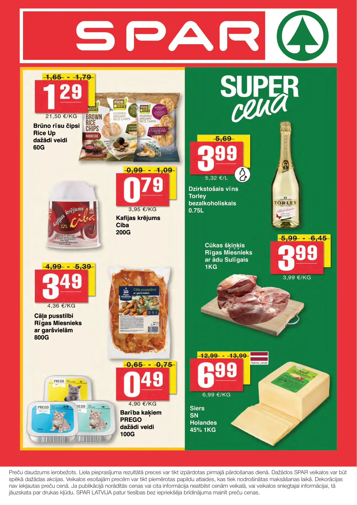 Spar akcijas — 8