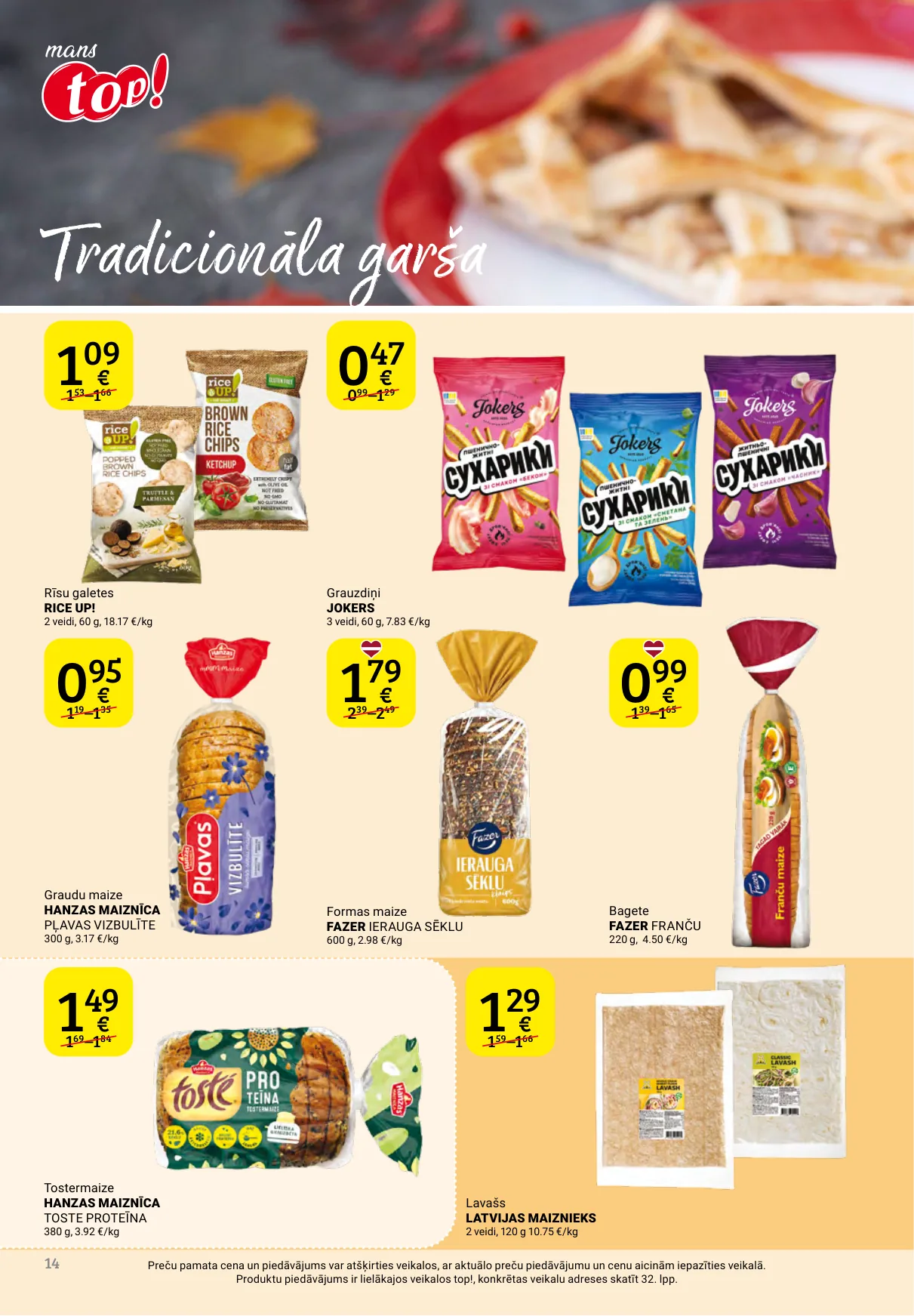Top! akcijas — 14