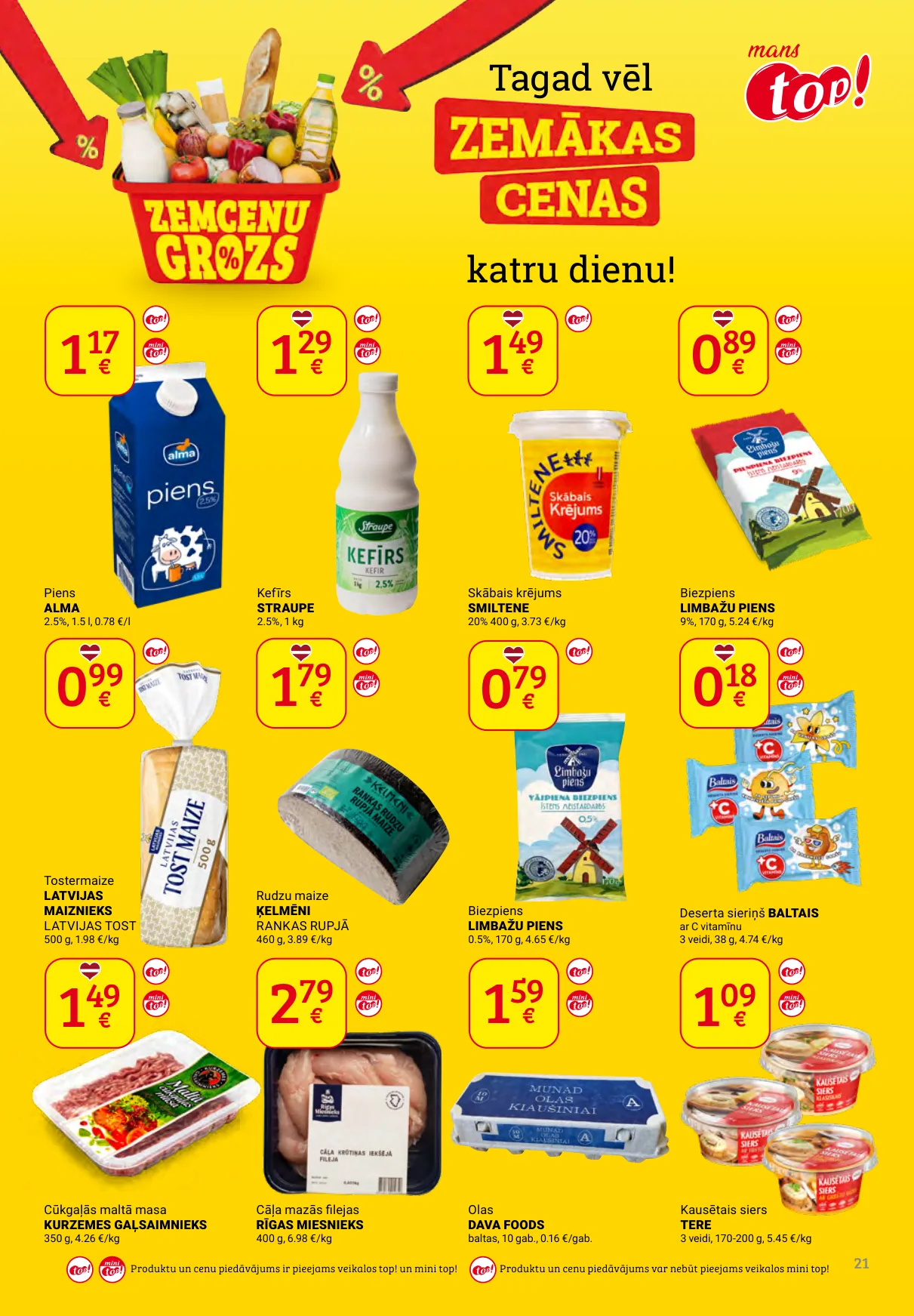 Top! akcijas — 21