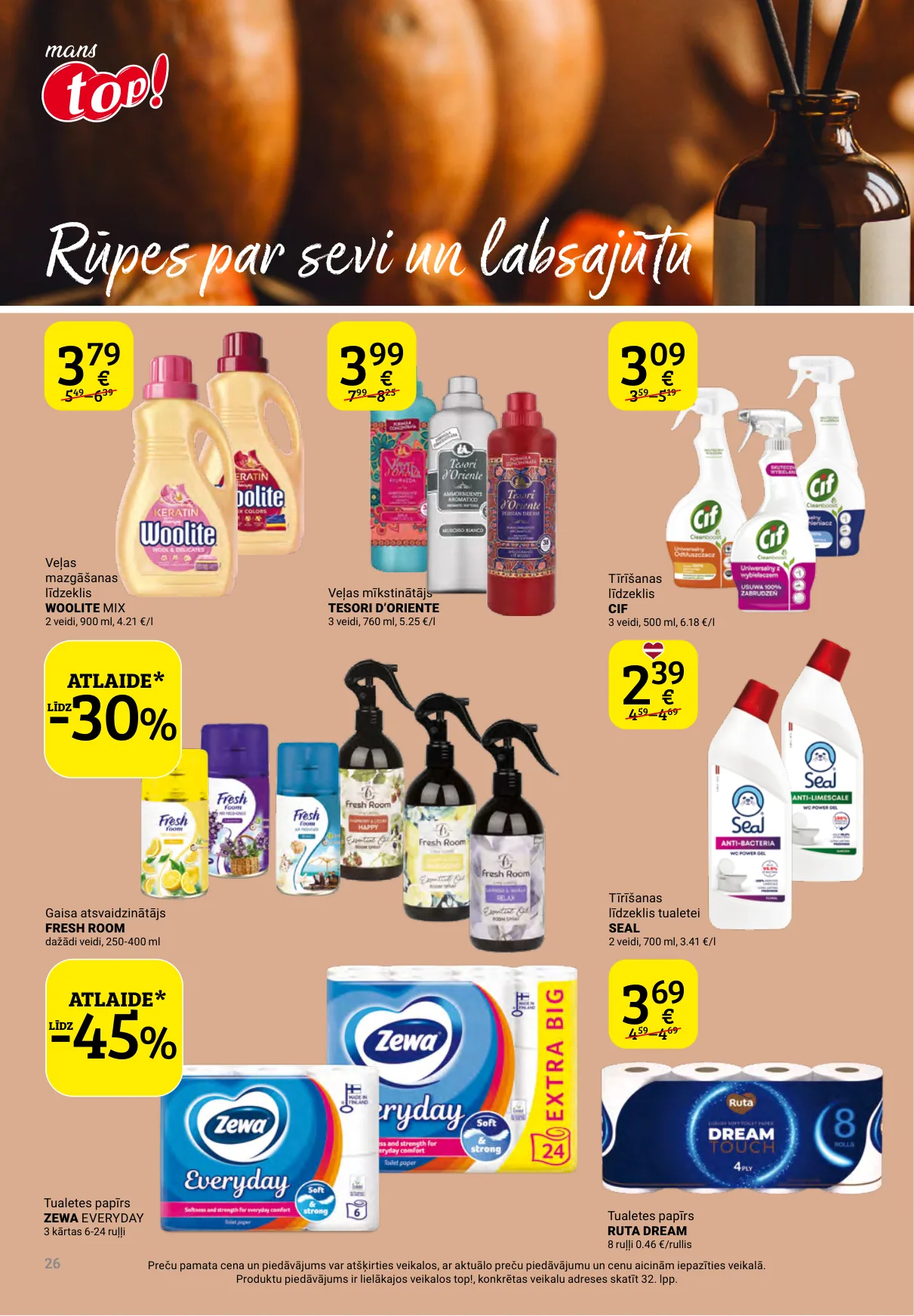 Top! akcijas — 26