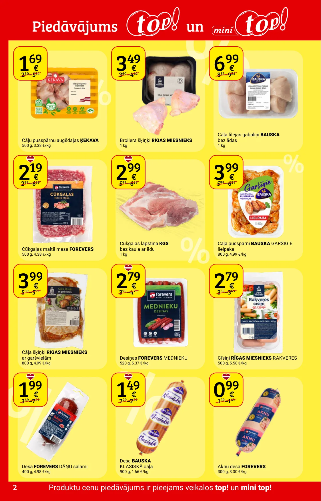 Top! akcijas — 2