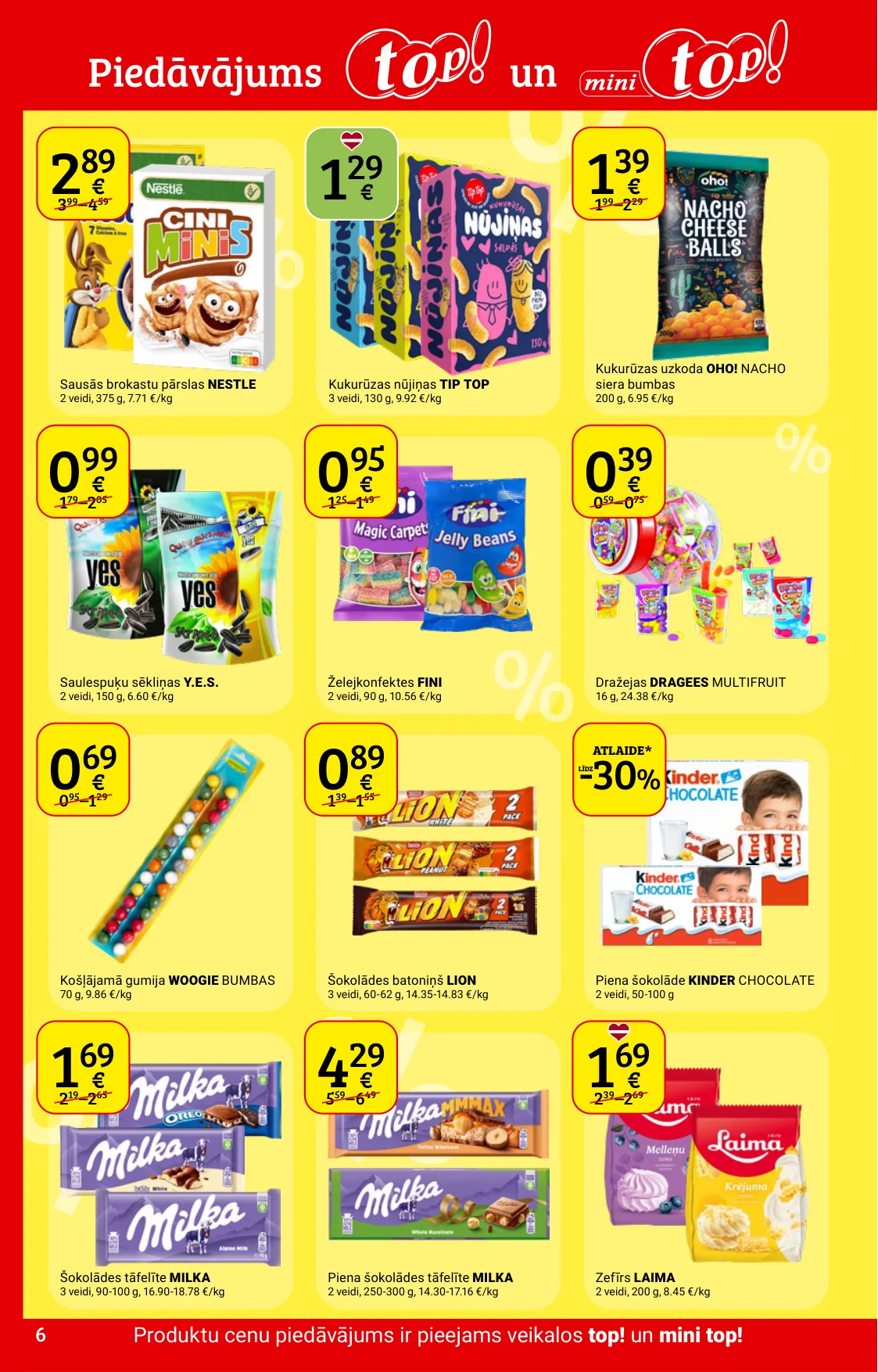 Top! akcijas — 6