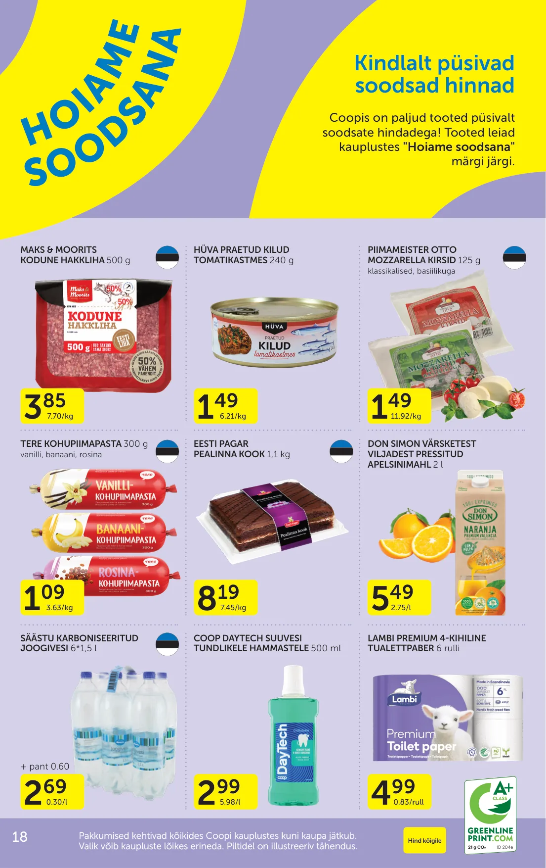 Coop kampaaniad — 18