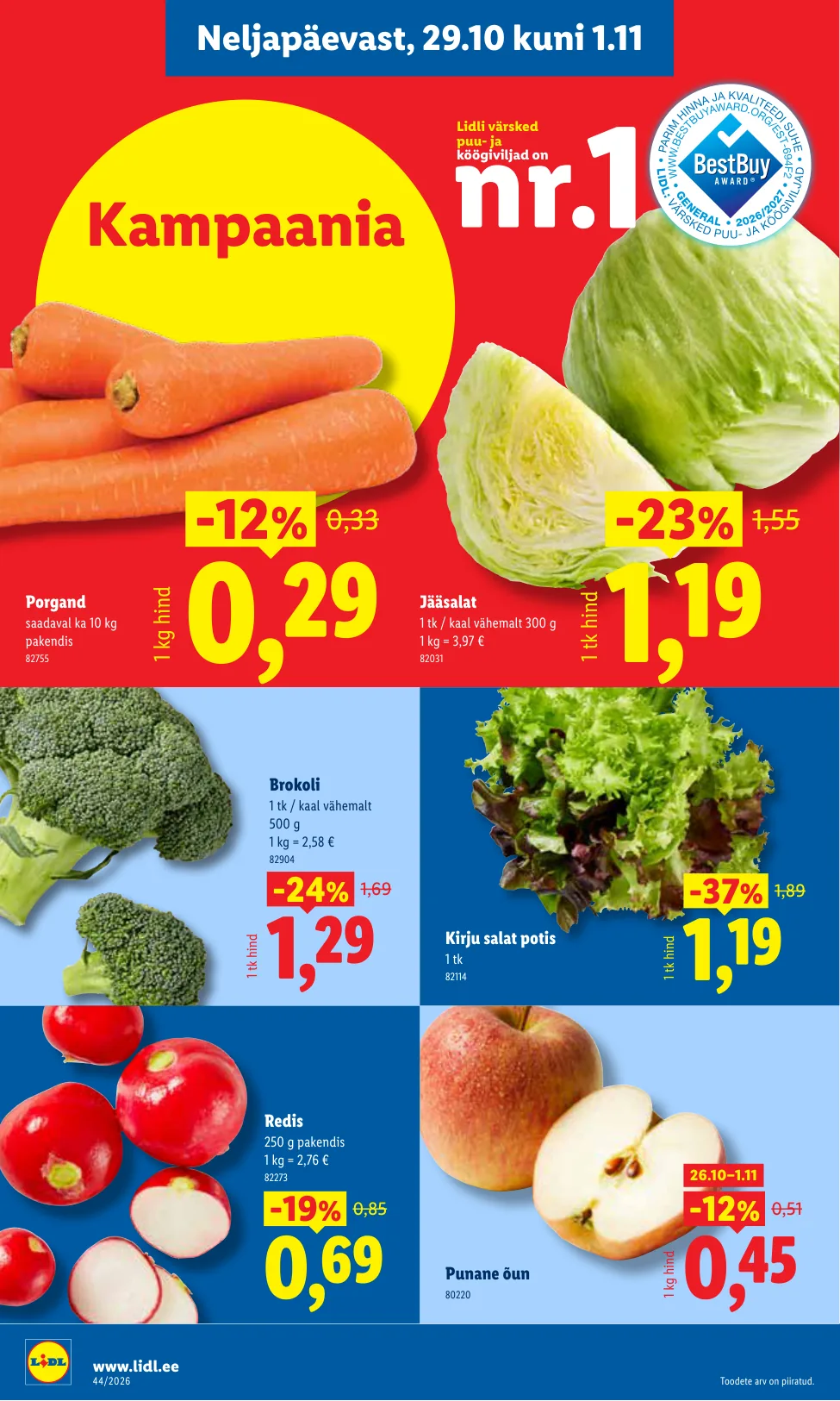 Lidl kampaaniad — 36