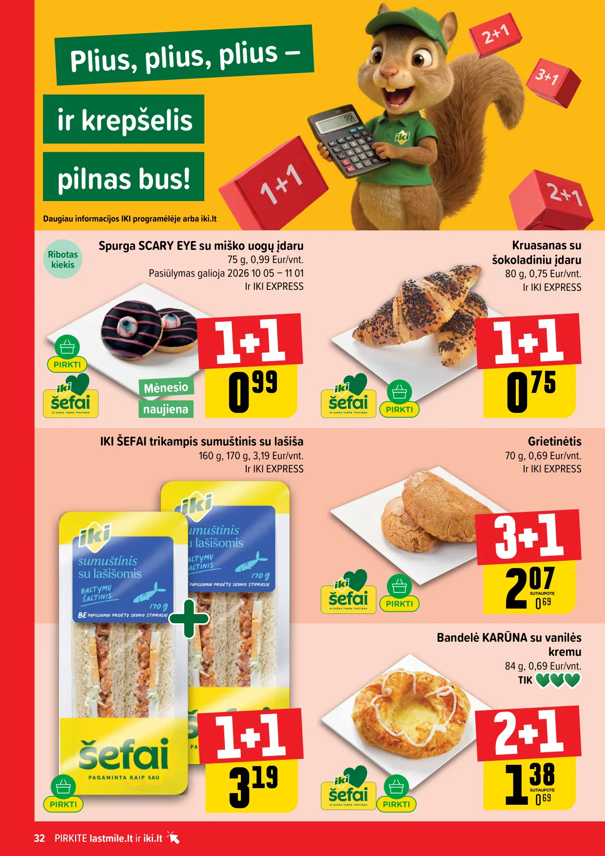 IKI akcijos — 32