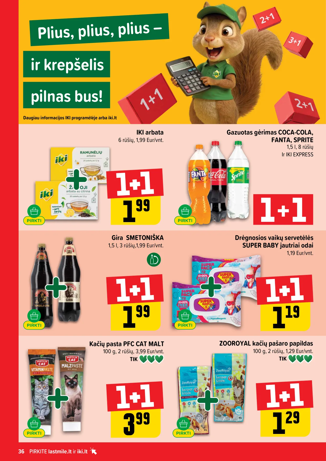IKI akcijos — 36