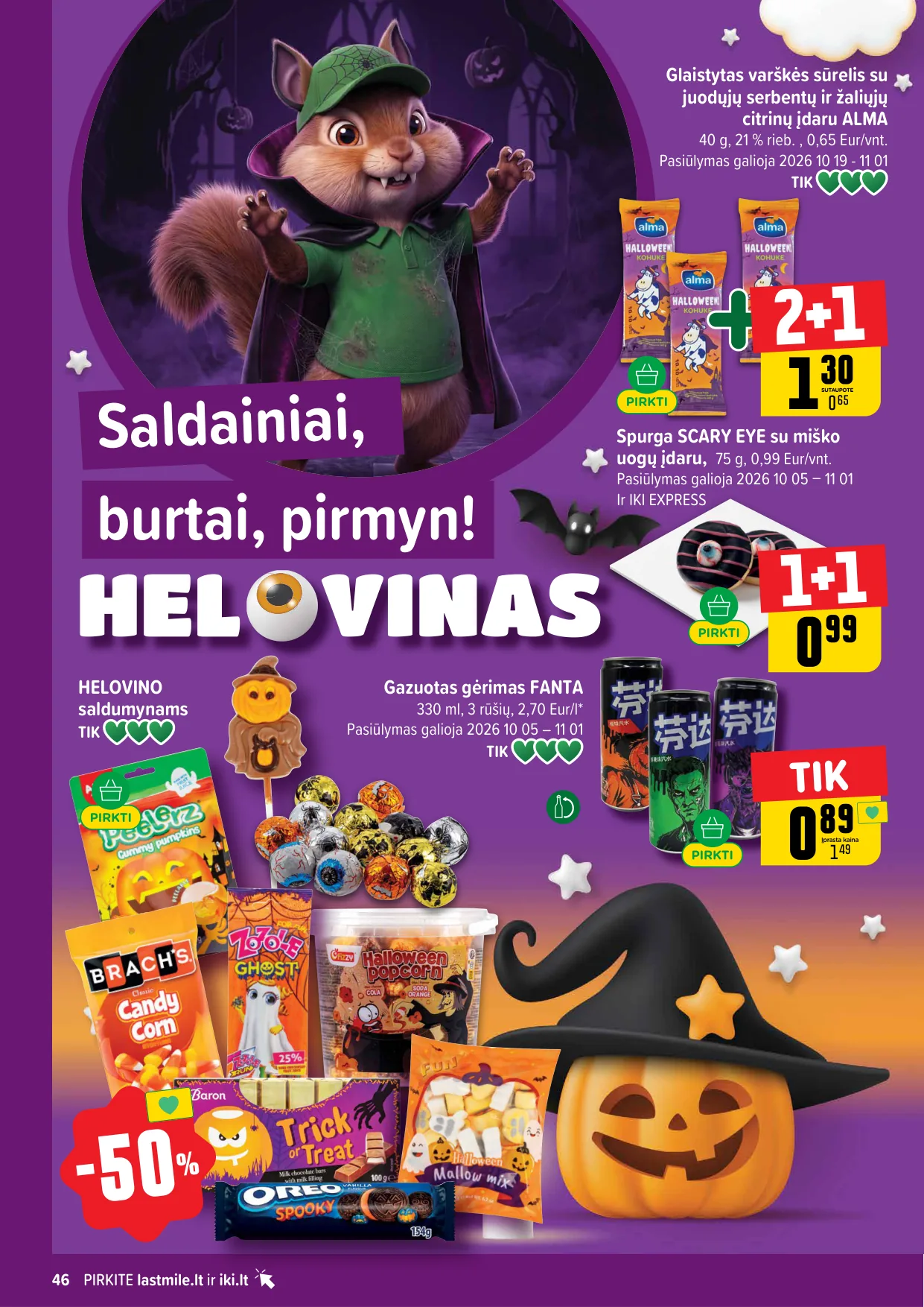 IKI akcijos — 46