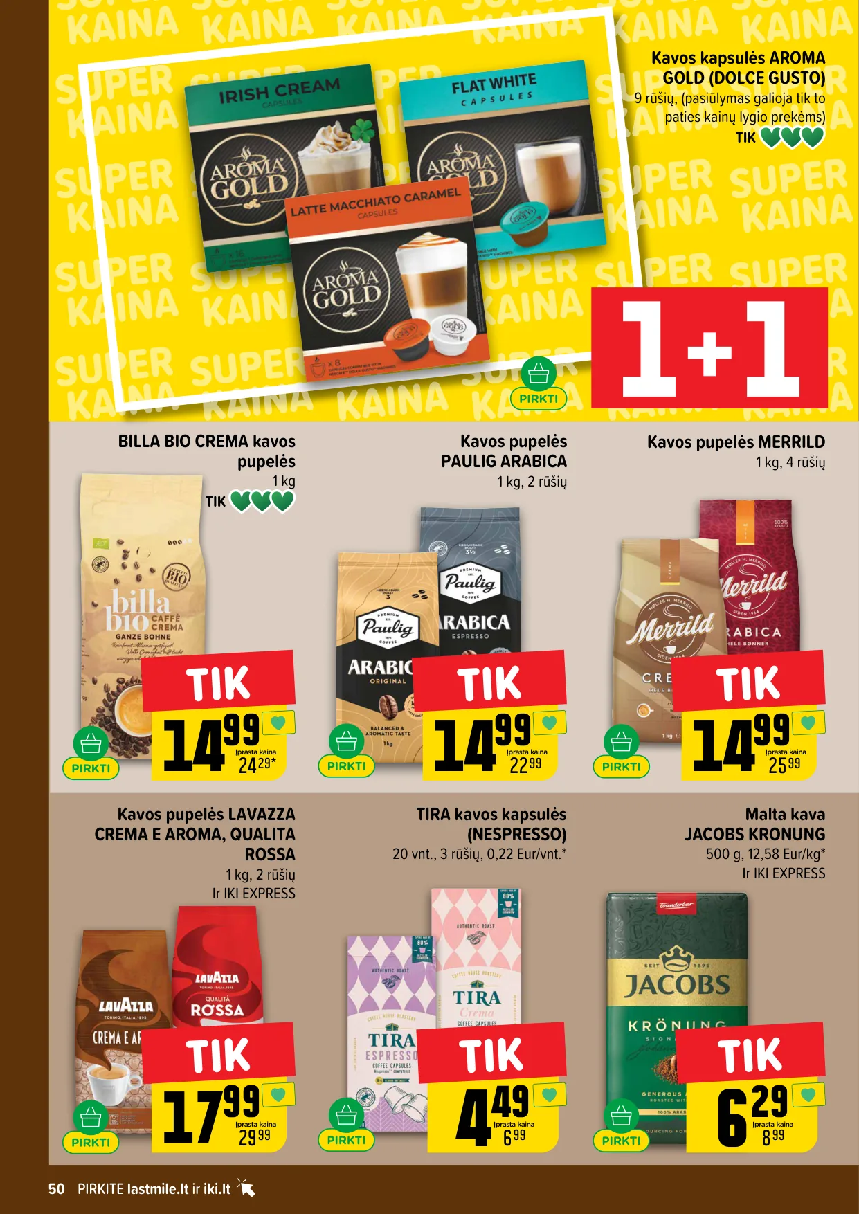 IKI akcijos — 50