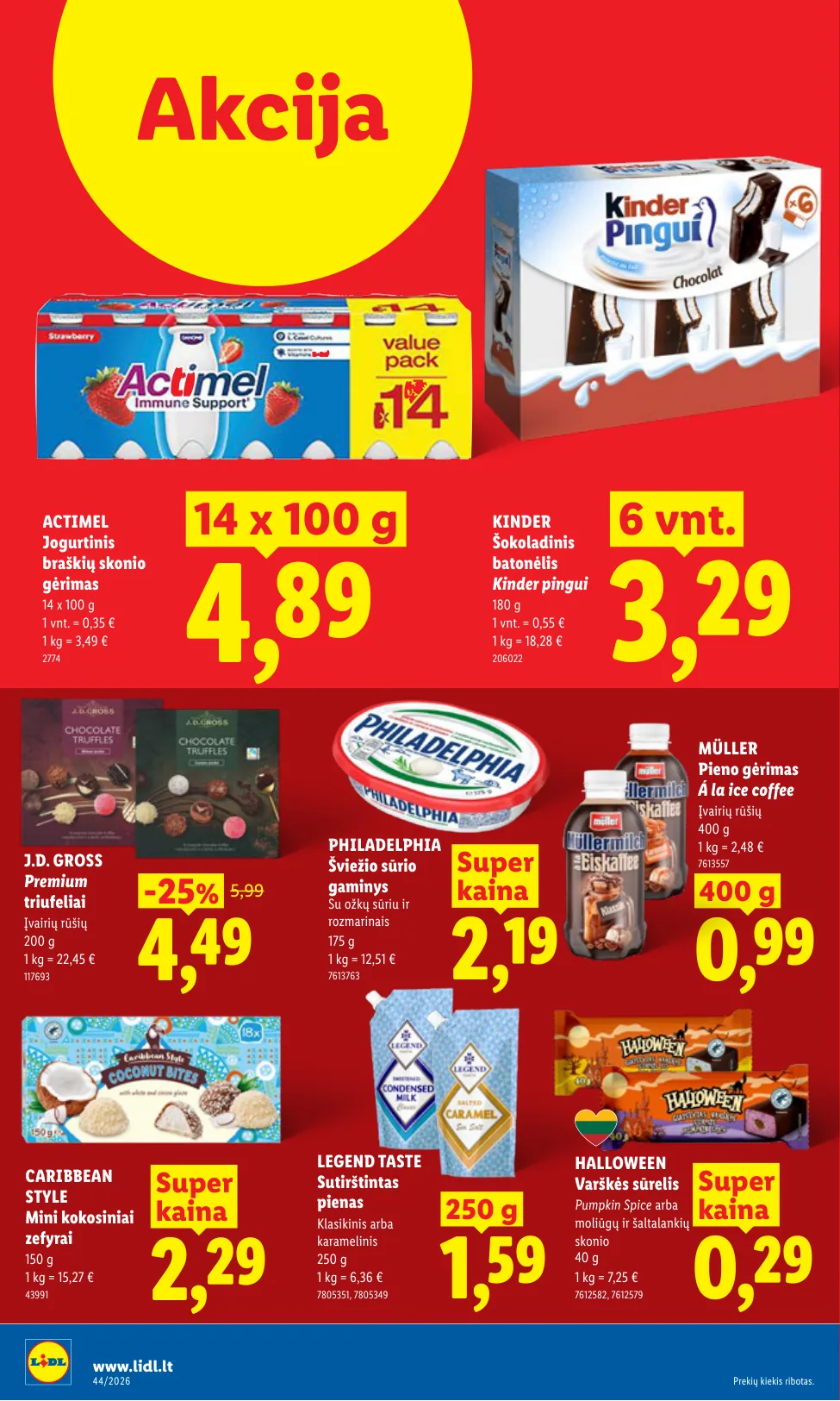 Lidl akcijos — 12