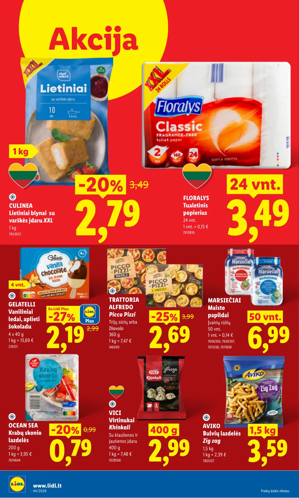 Lidl akcijos — 14
