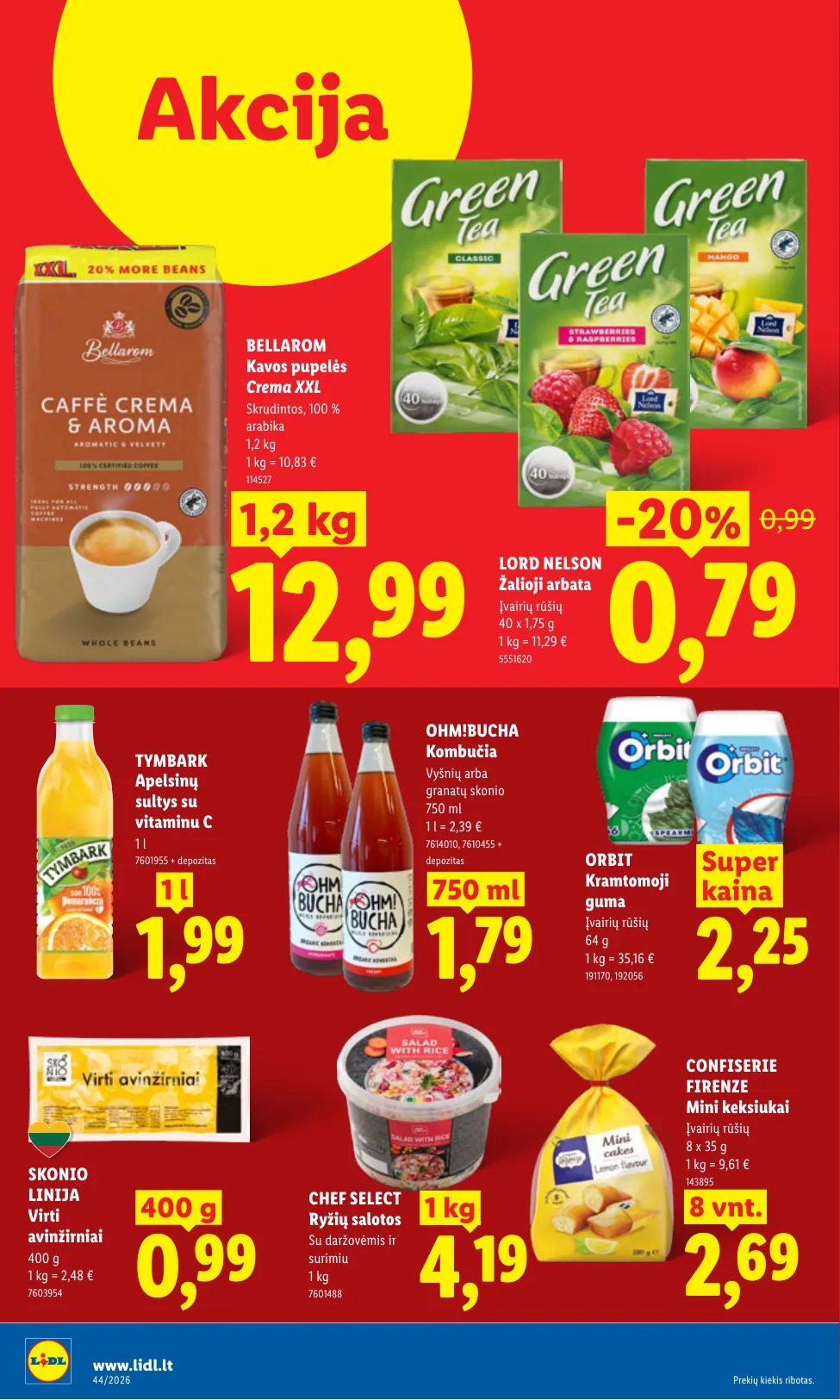 Lidl akcijos — 16