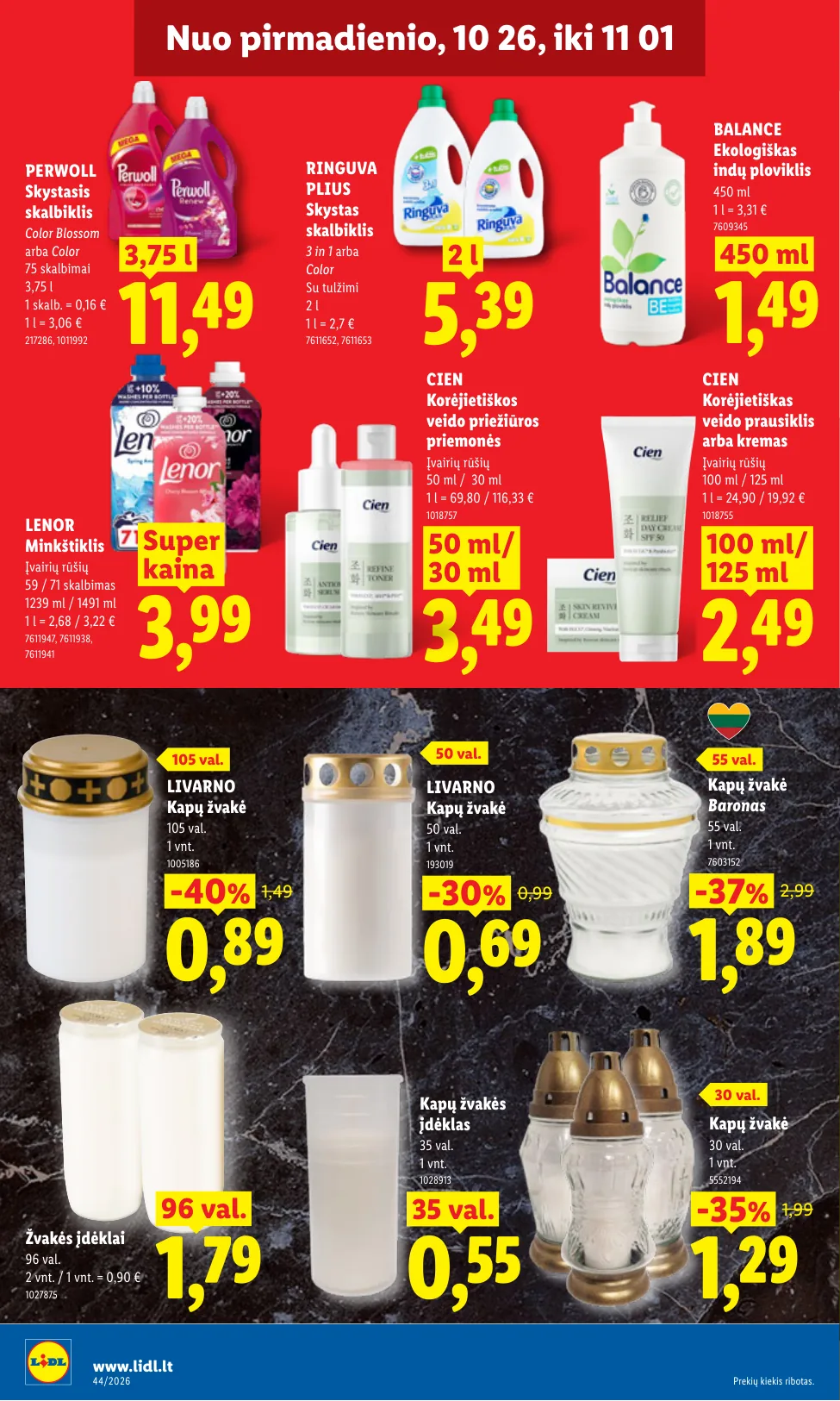 Lidl akcijos — 18