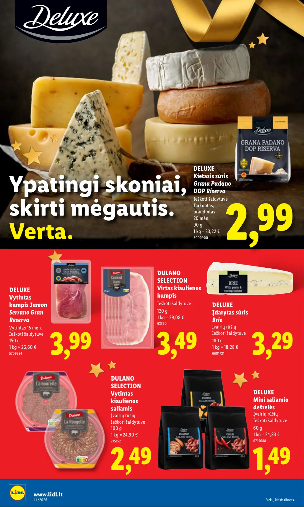 Lidl akcijos — 26