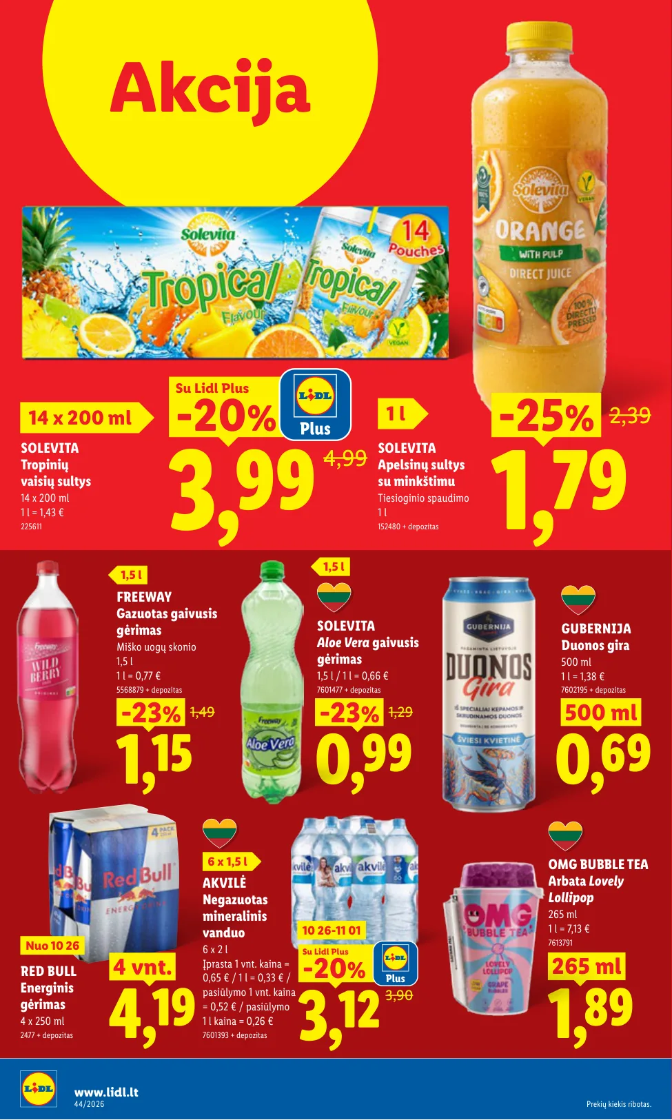 Lidl akcijos — 34
