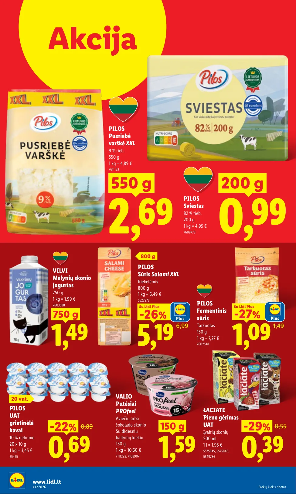Lidl akcijos — 36