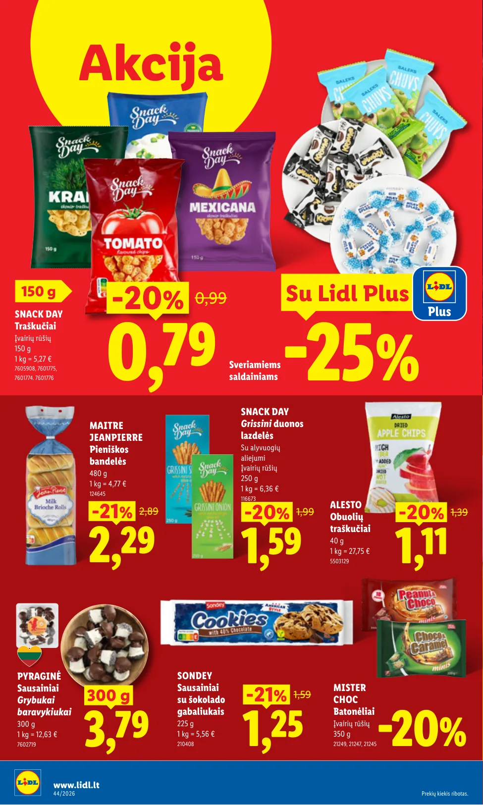 Lidl akcijos — 40