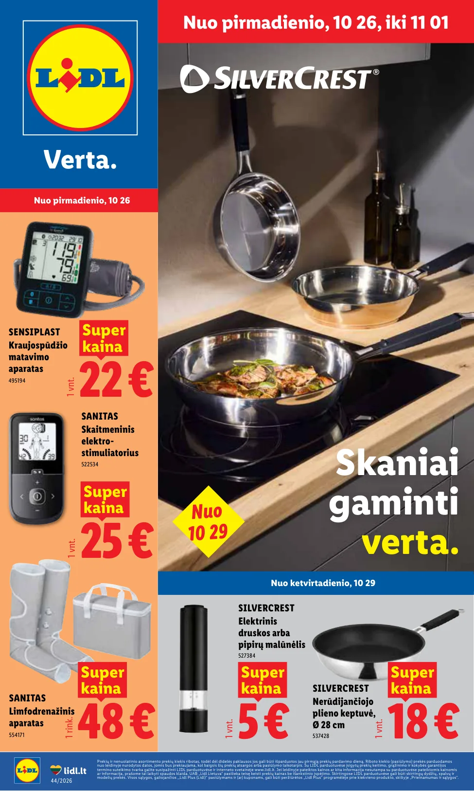 Lidl akcijos — 1
