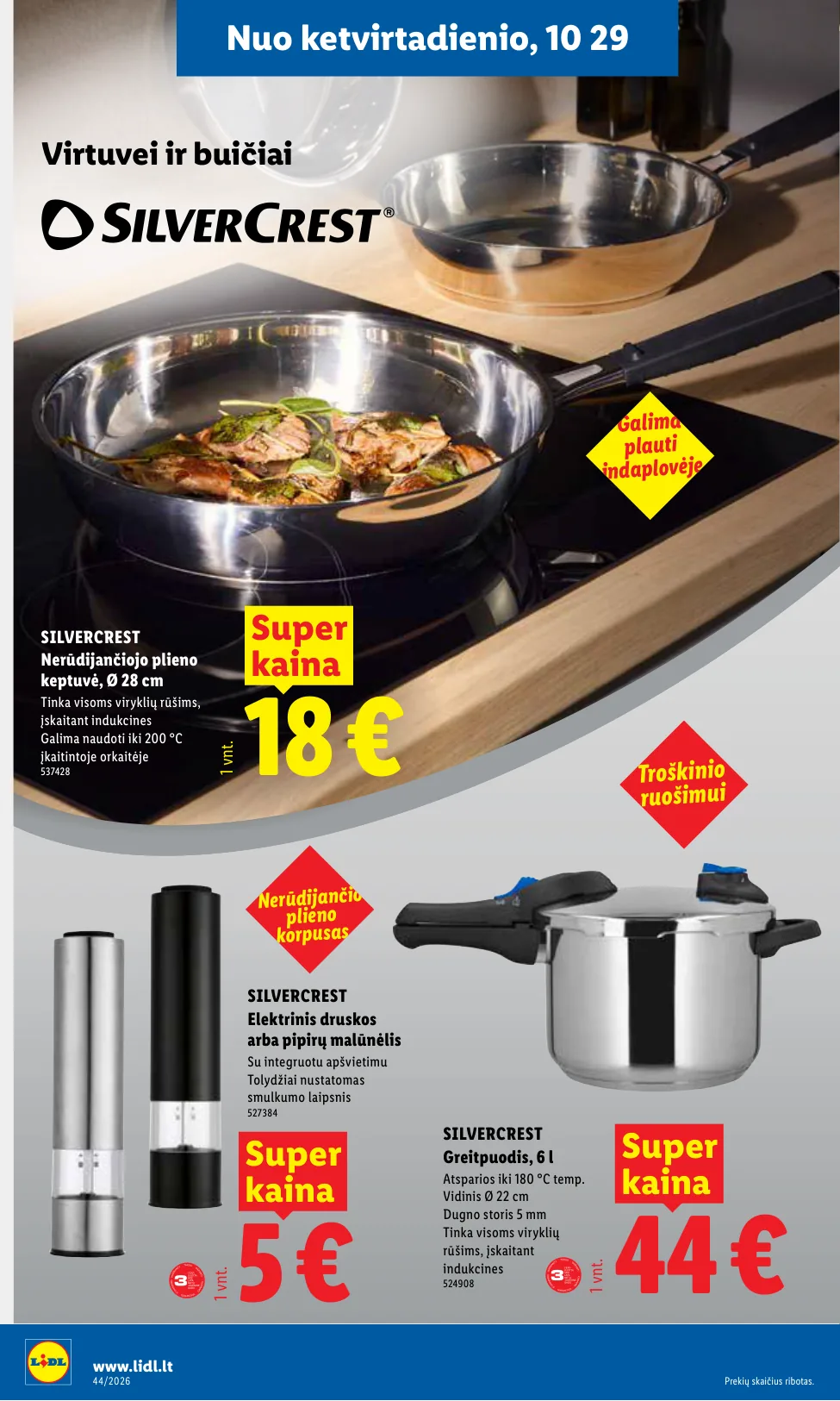 Lidl akcijos — 10