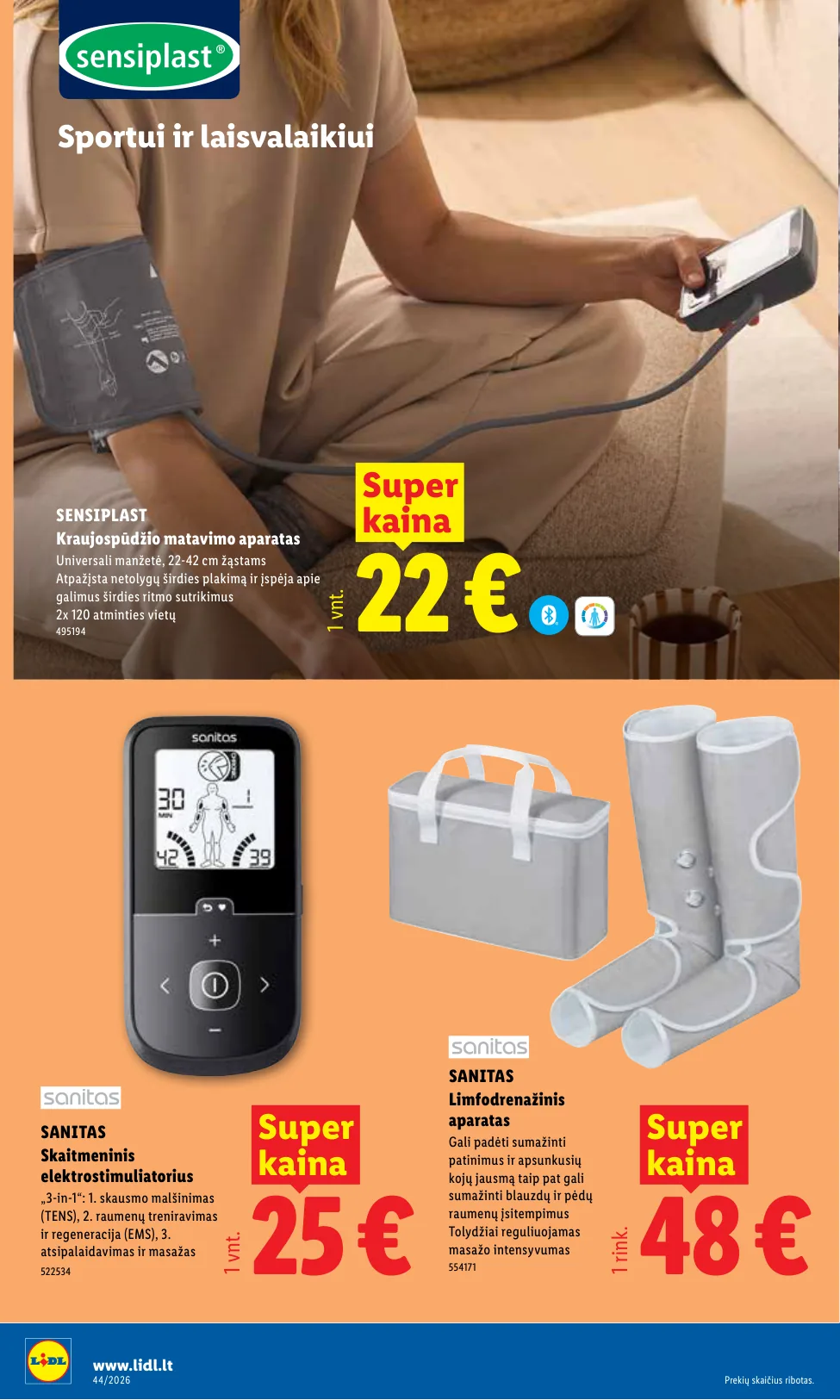 Lidl akcijos — 2