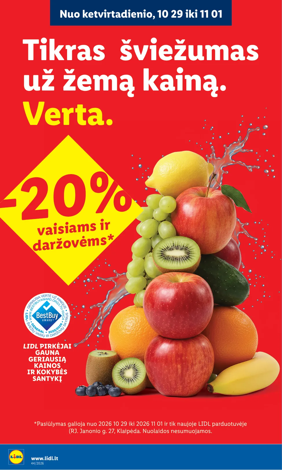 Lidl akcijos — 2