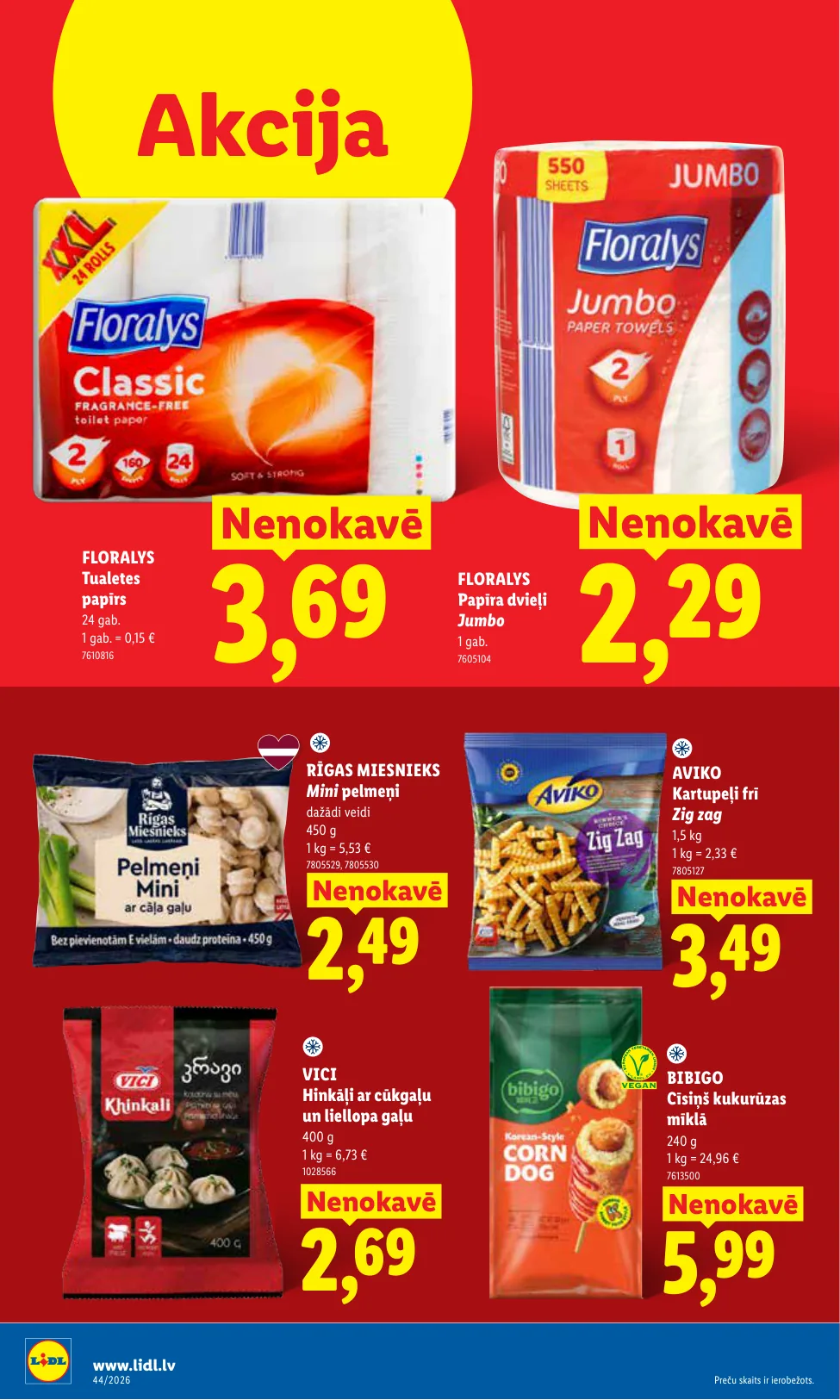 Lidl akcijas — 18