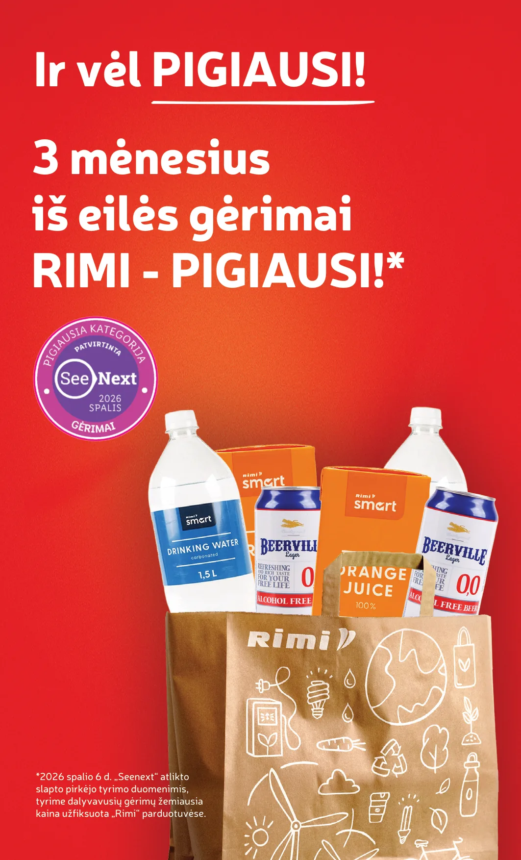 Rimi akcijos — 30