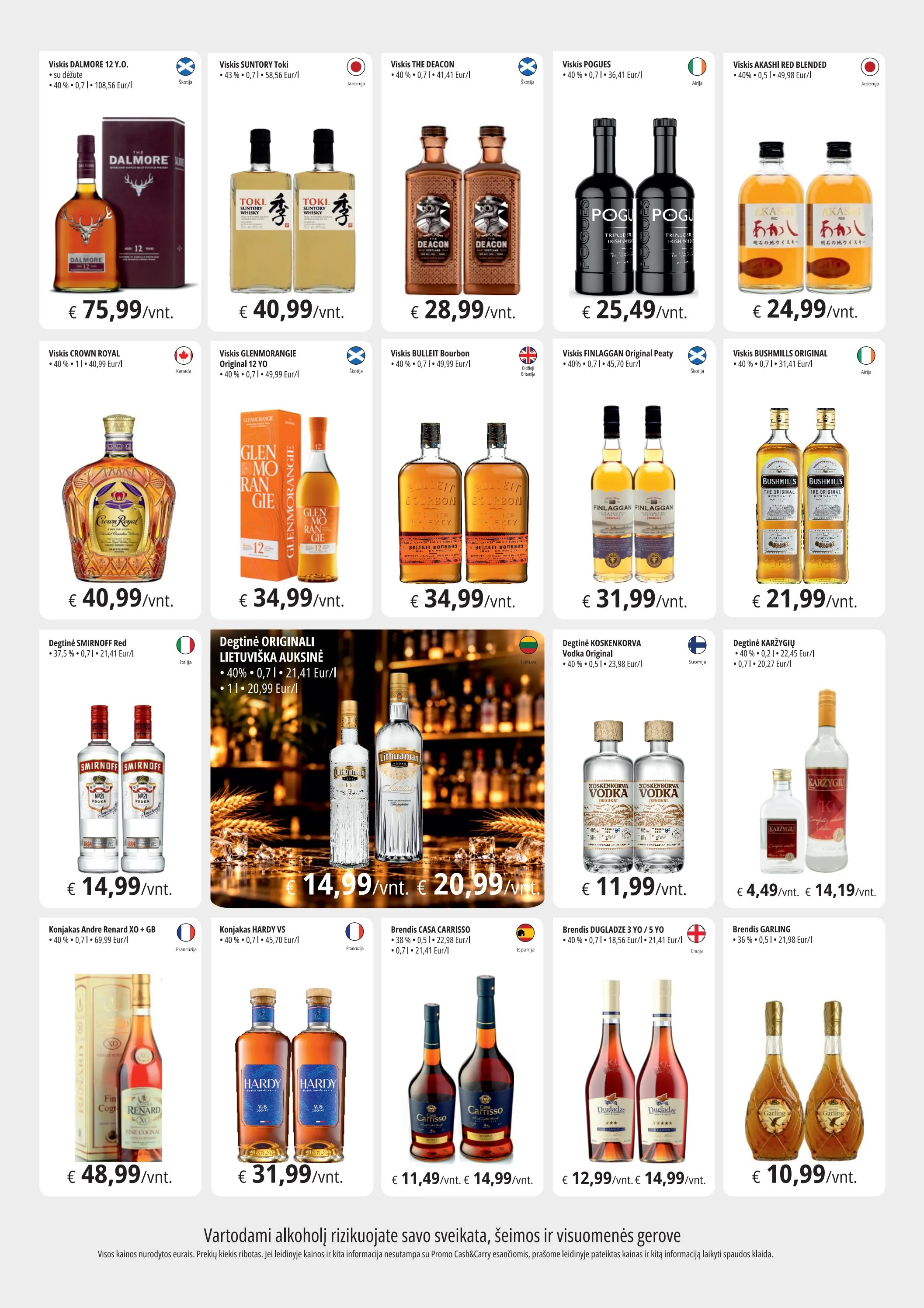 PROMO Cash&Carry akcijos — 1