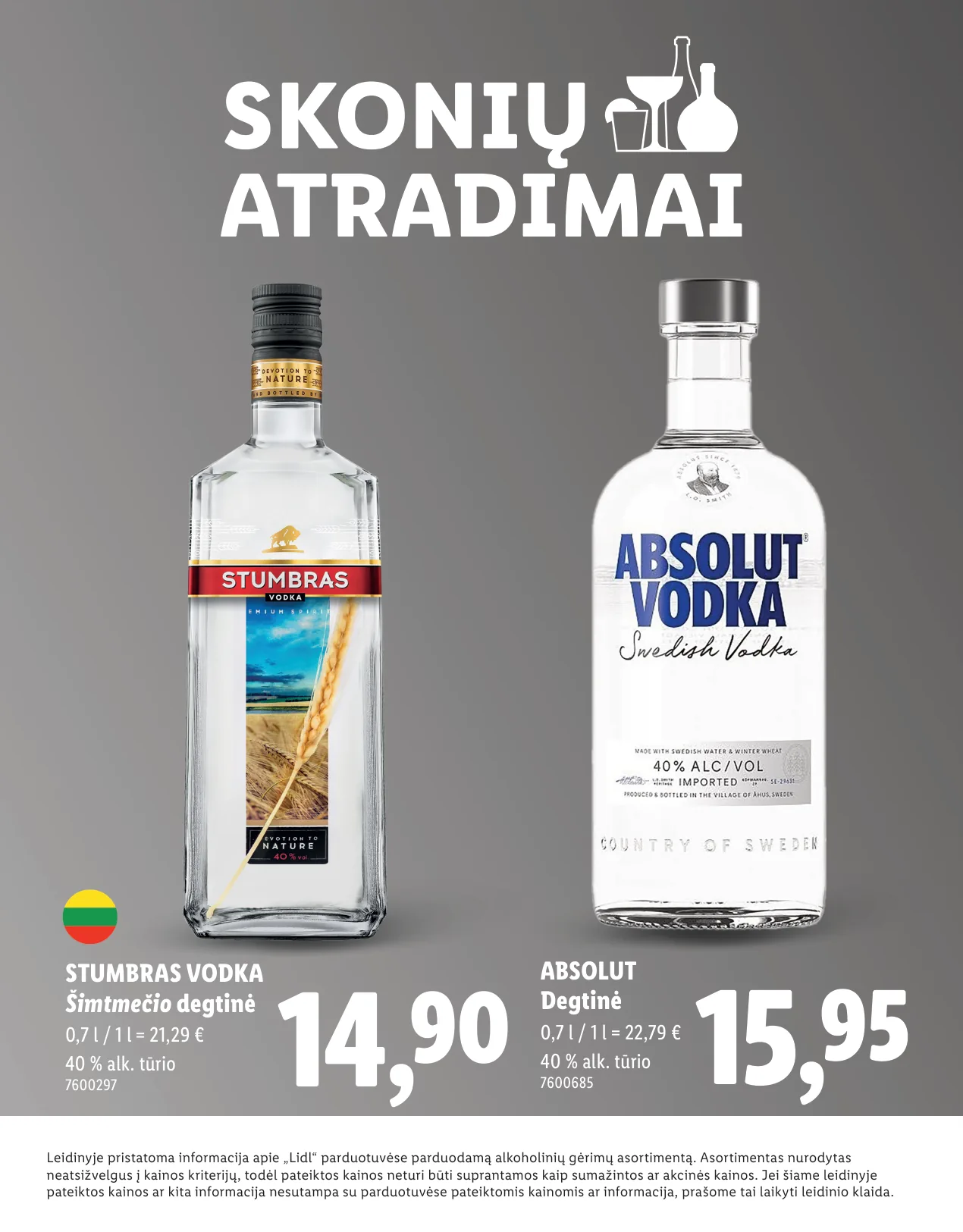 Lidl akcijos — 2